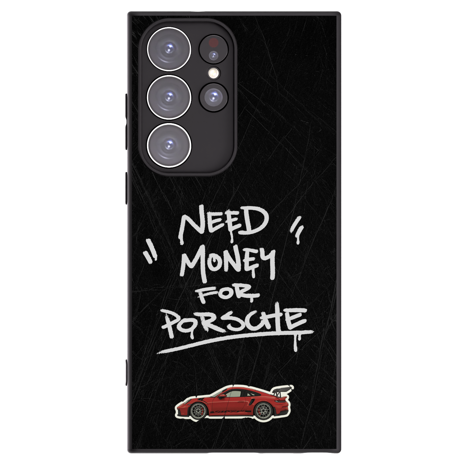 Picasee crna silikonska maskica za Samsung Galaxy S23 Ultra 5G - Dark Racer