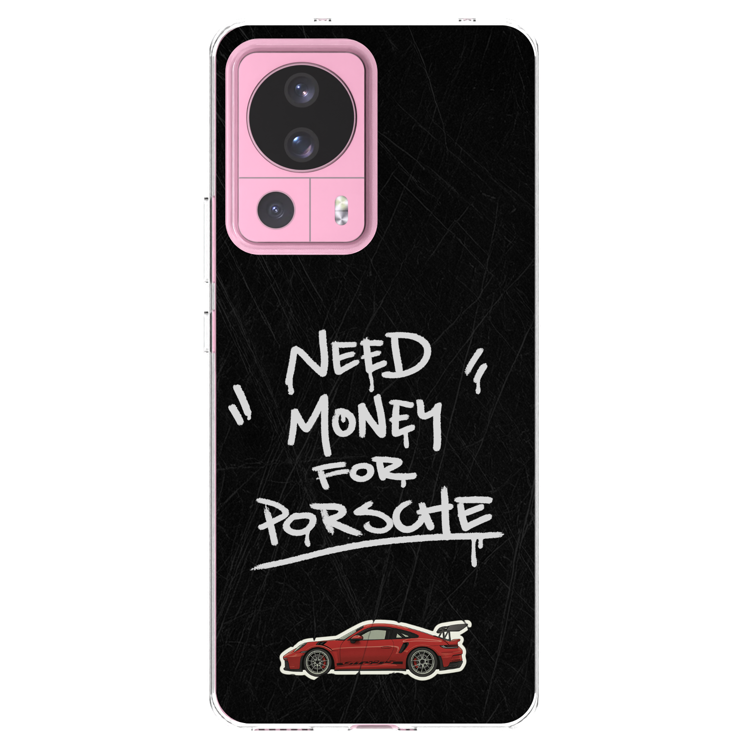 Picasee silikonska prozirna maskica za Xiaomi 13 Lite - Dark Racer