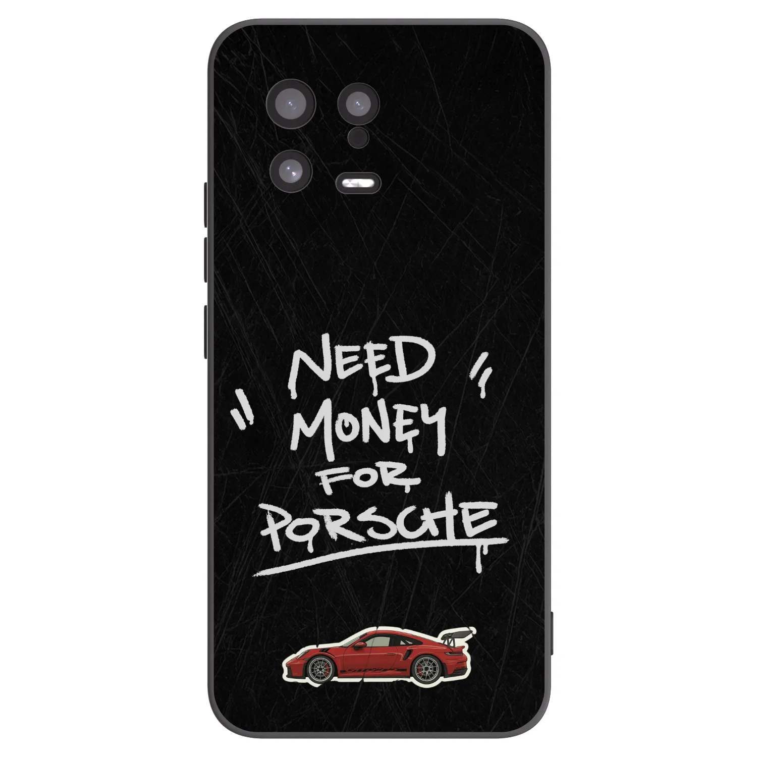 Picasee crna silikonska maskica za Xiaomi 13 - Dark Racer
