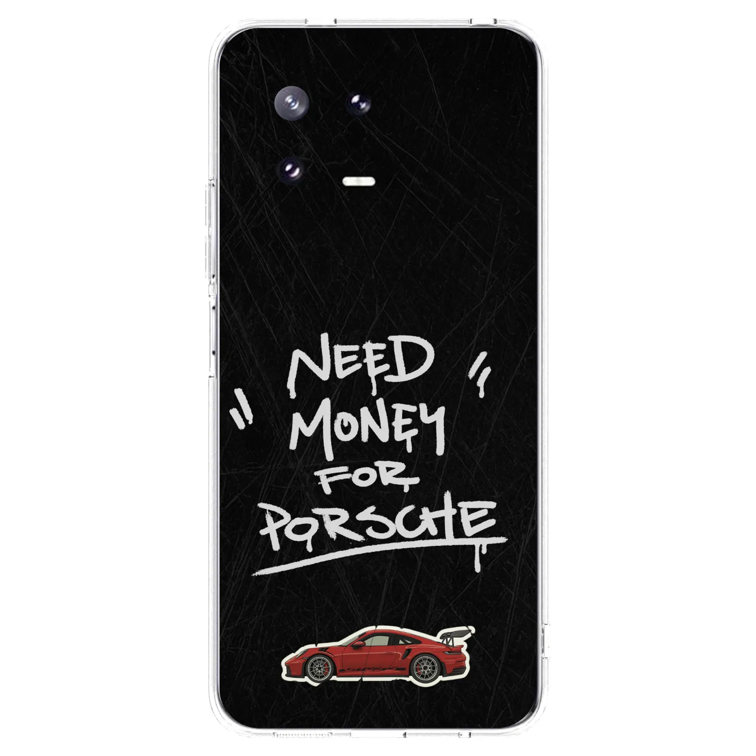 Picasee silikonska prozirna maskica za Xiaomi 13 Pro - Dark Racer