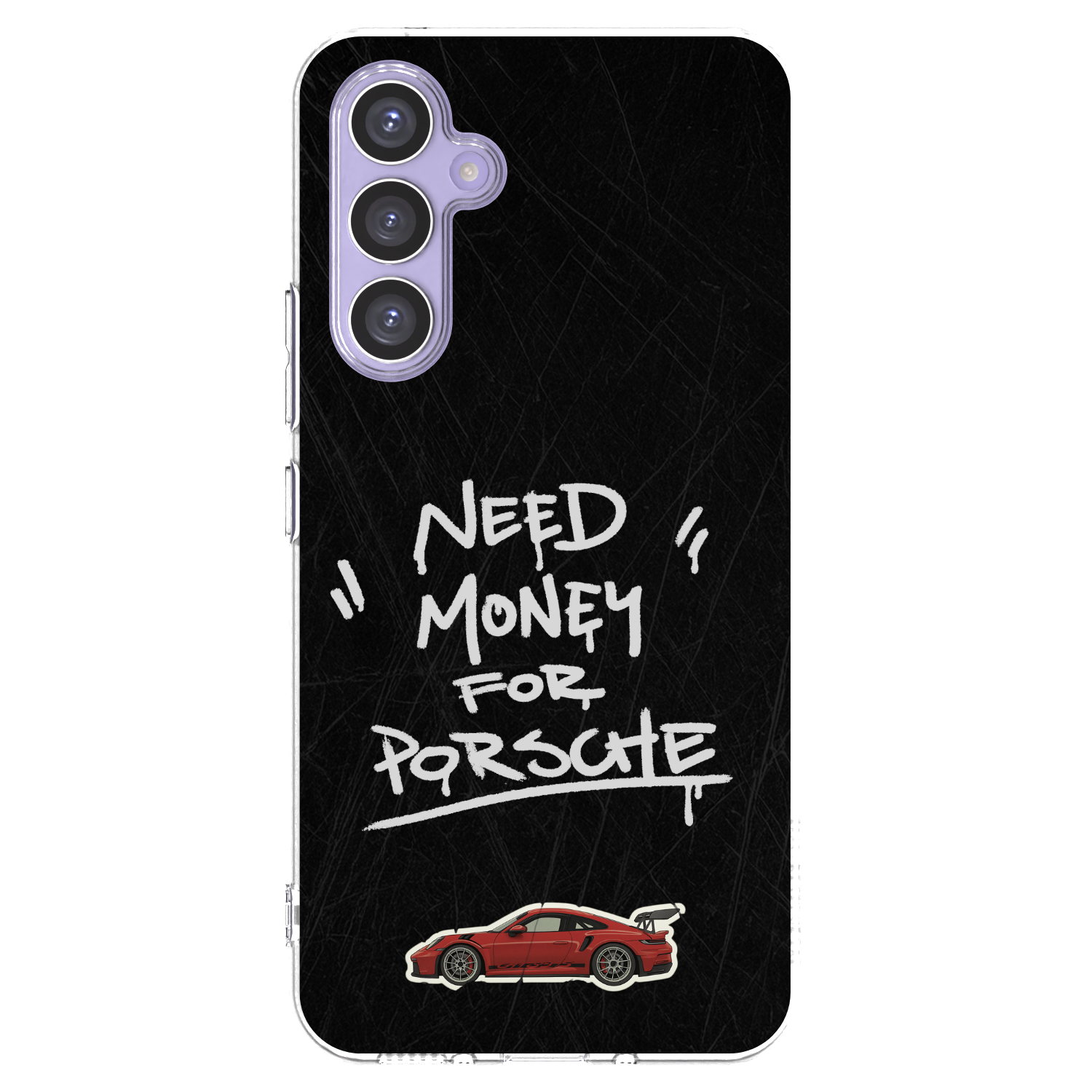 Picasee silikonska prozirna maskica za Samsung Galaxy A54 5G A546B - Dark Racer