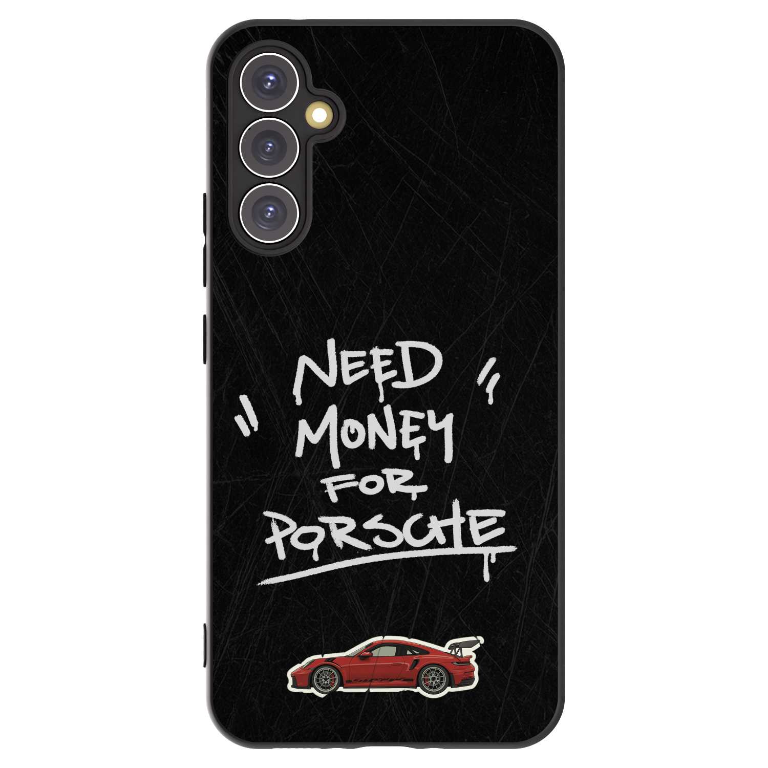 Picasee crna silikonska maskica za Samsung Galaxy A34 5G A346B - Dark Racer