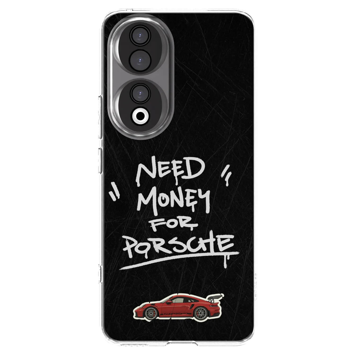 Picasee silikonska prozirna maskica za Honor 90 5G - Dark Racer