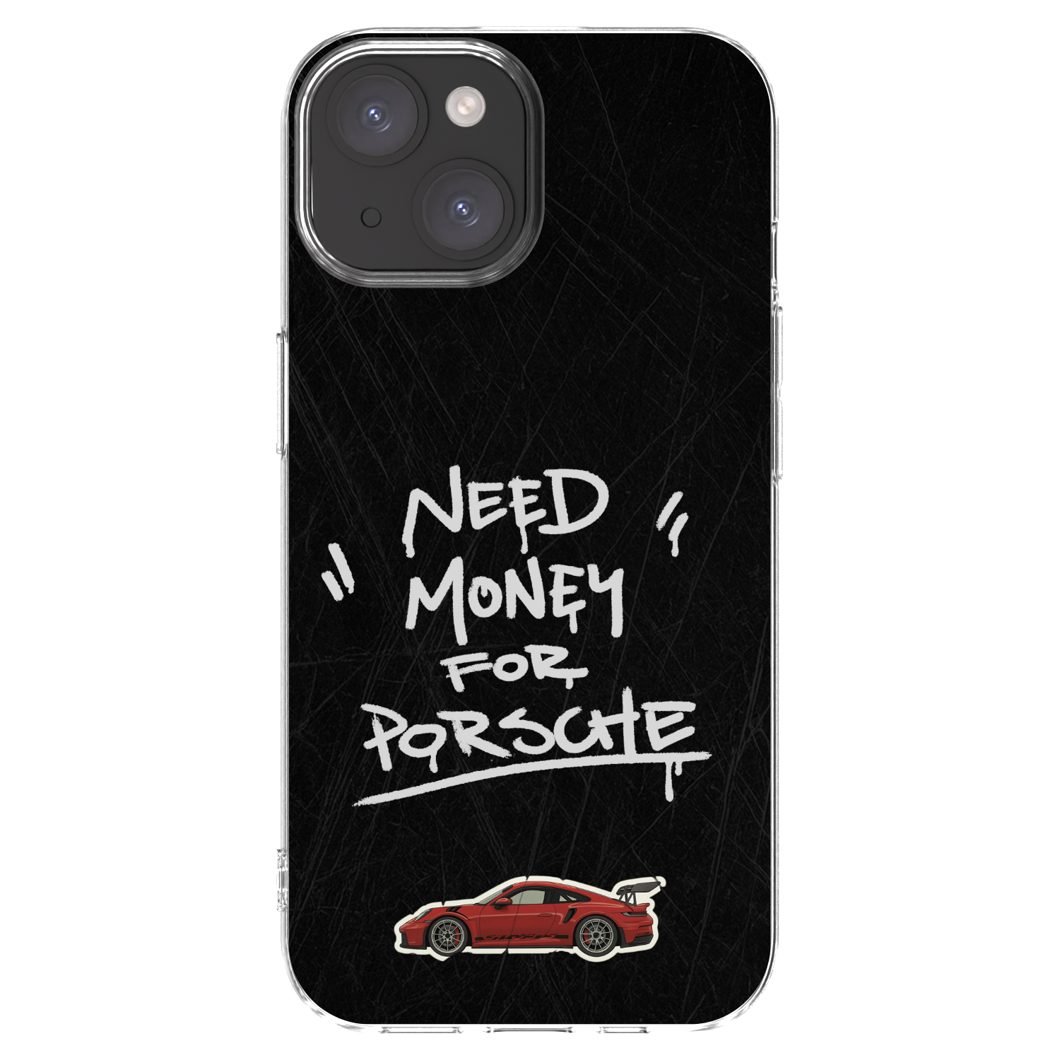 Picasee silikonska prozirna maskica za Apple iPhone 15 - Dark Racer