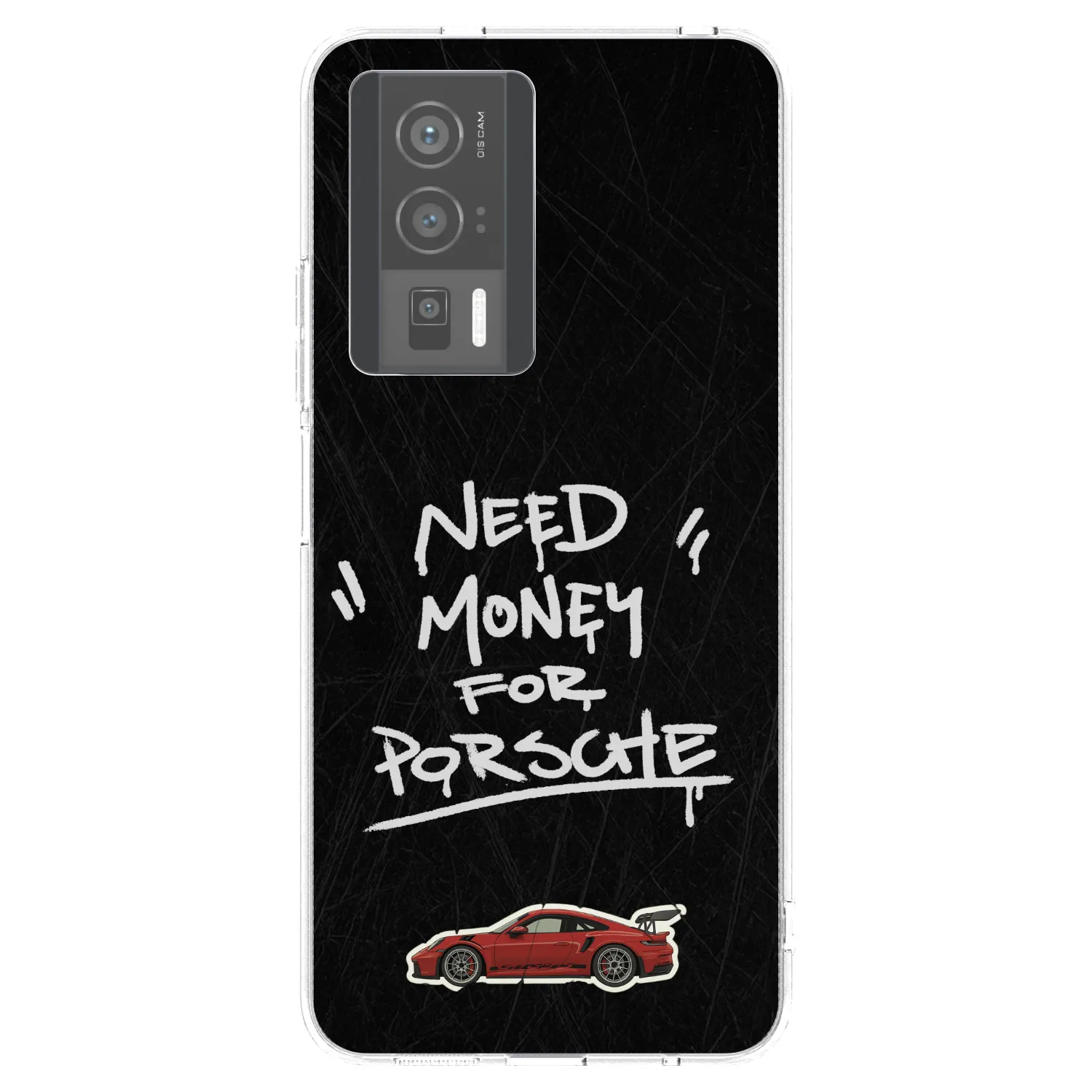 Picasee silikonska prozirna maskica za Xiaomi Poco F5 Pro 5G - Dark Racer