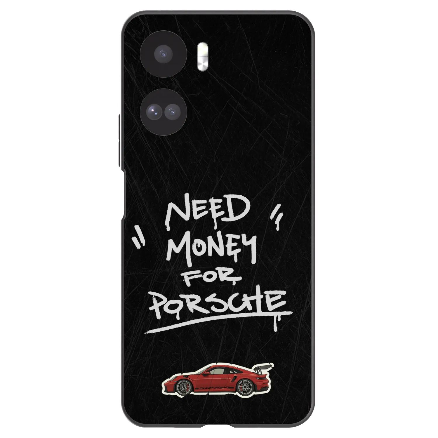 Picasee crna silikonska maskica za Honor 90 Lite 5G - Dark Racer