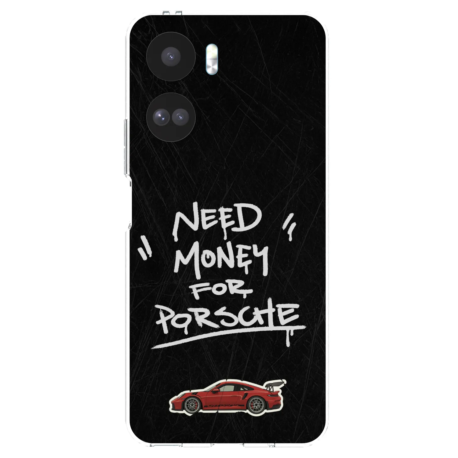 Picasee silikonska prozirna maskica za Honor 90 Lite 5G - Dark Racer