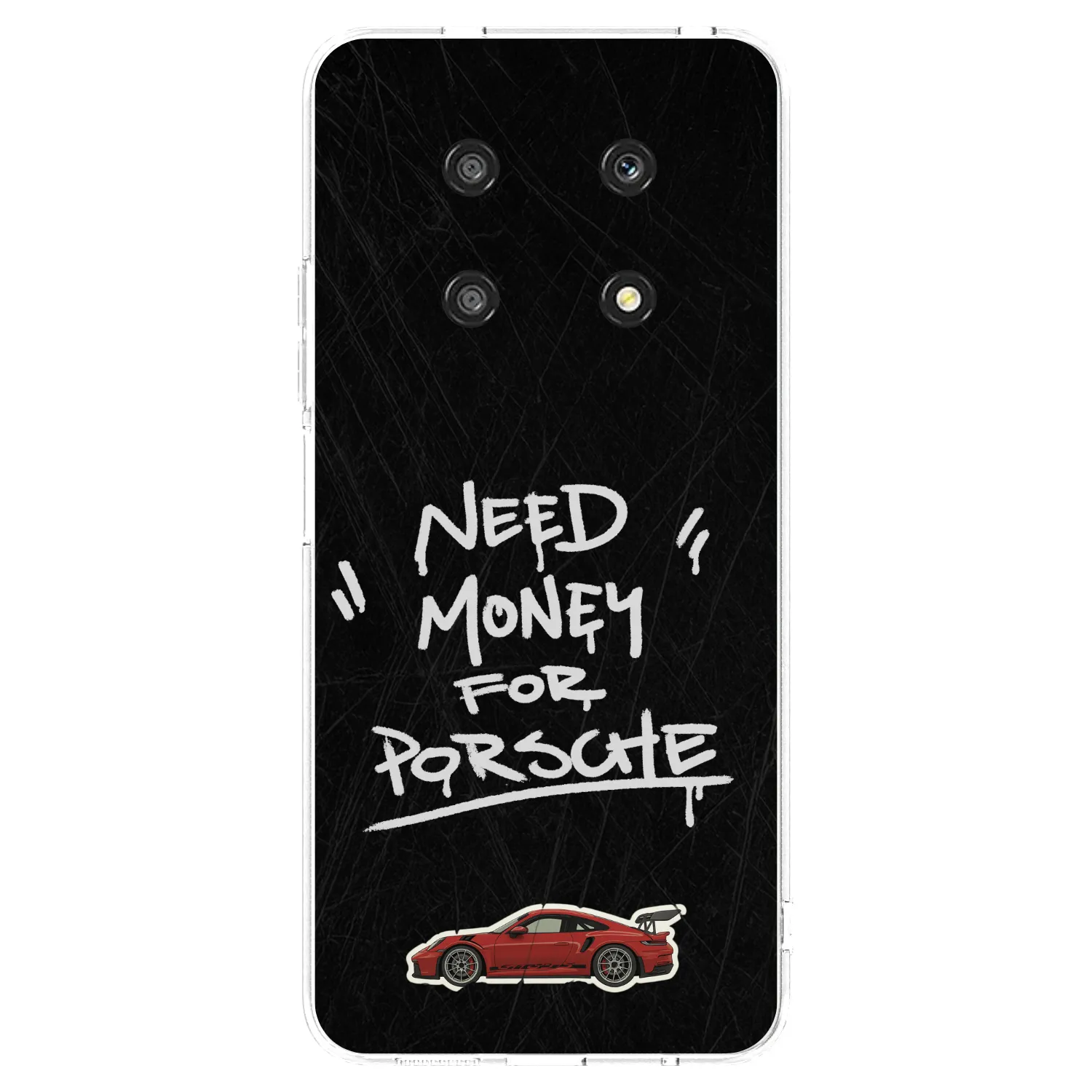 Picasee silikonska prozirna maskica za Honor Magic4 Lite 5G - Dark Racer
