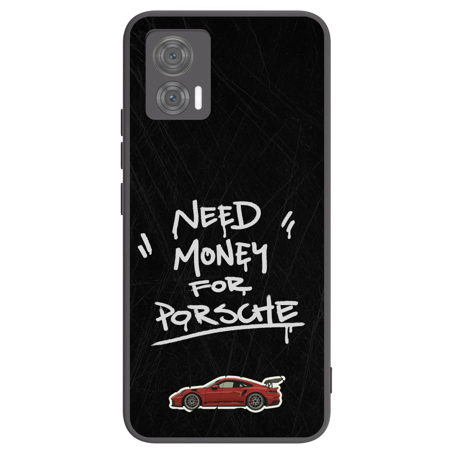 Picasee crna silikonska maskica za Motorola Edge 30 Neo - Dark Racer