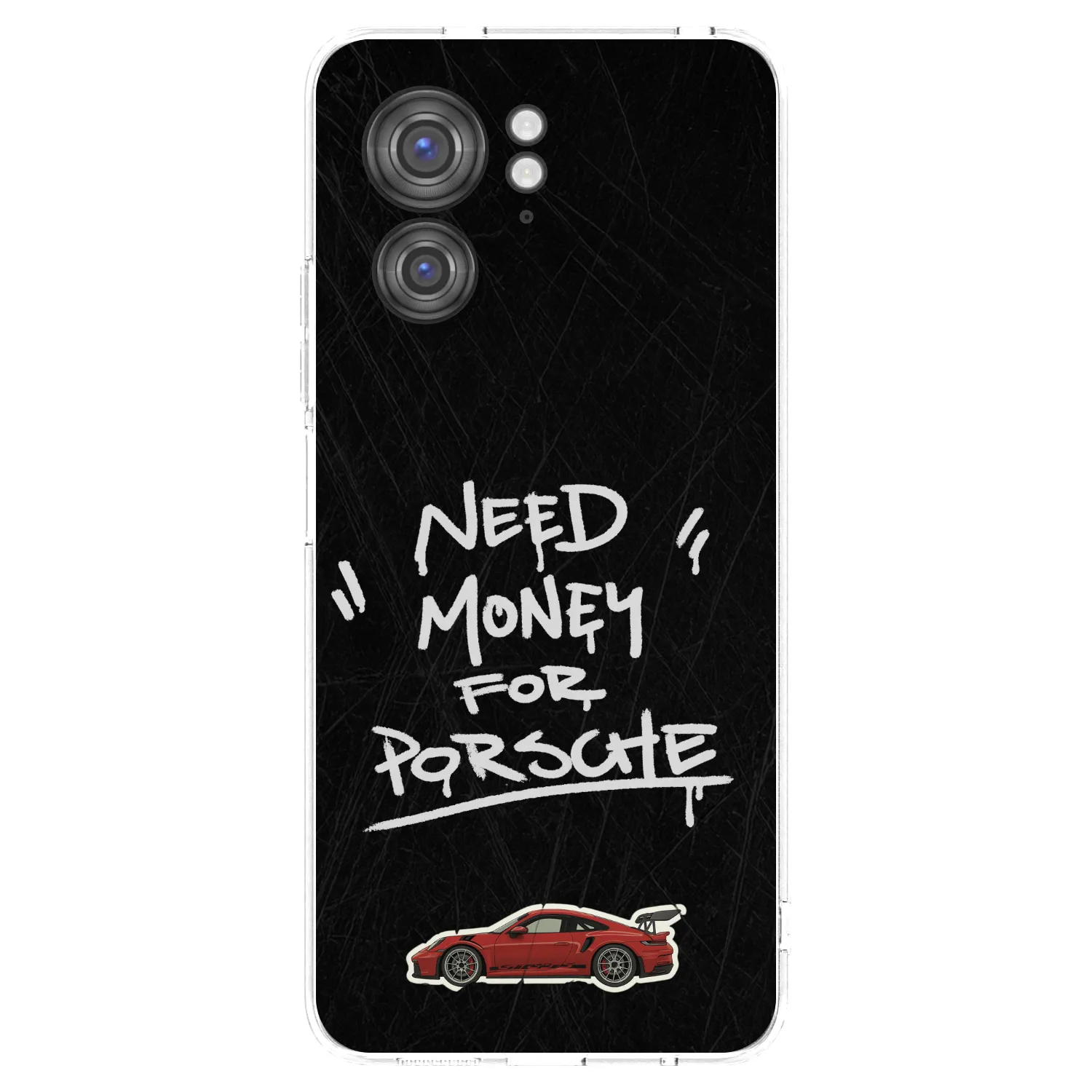Picasee silikonska prozirna maskica za Motorola Edge 40 - Dark Racer