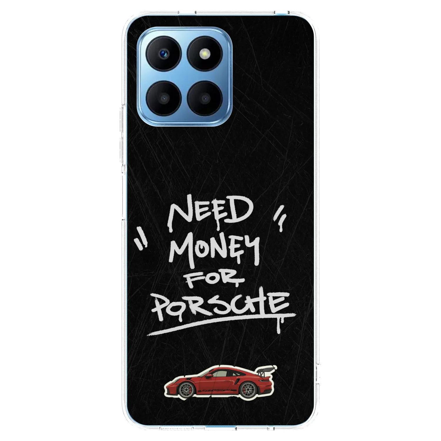Picasee silikonska prozirna maskica za Honor 70 Lite - Dark Racer