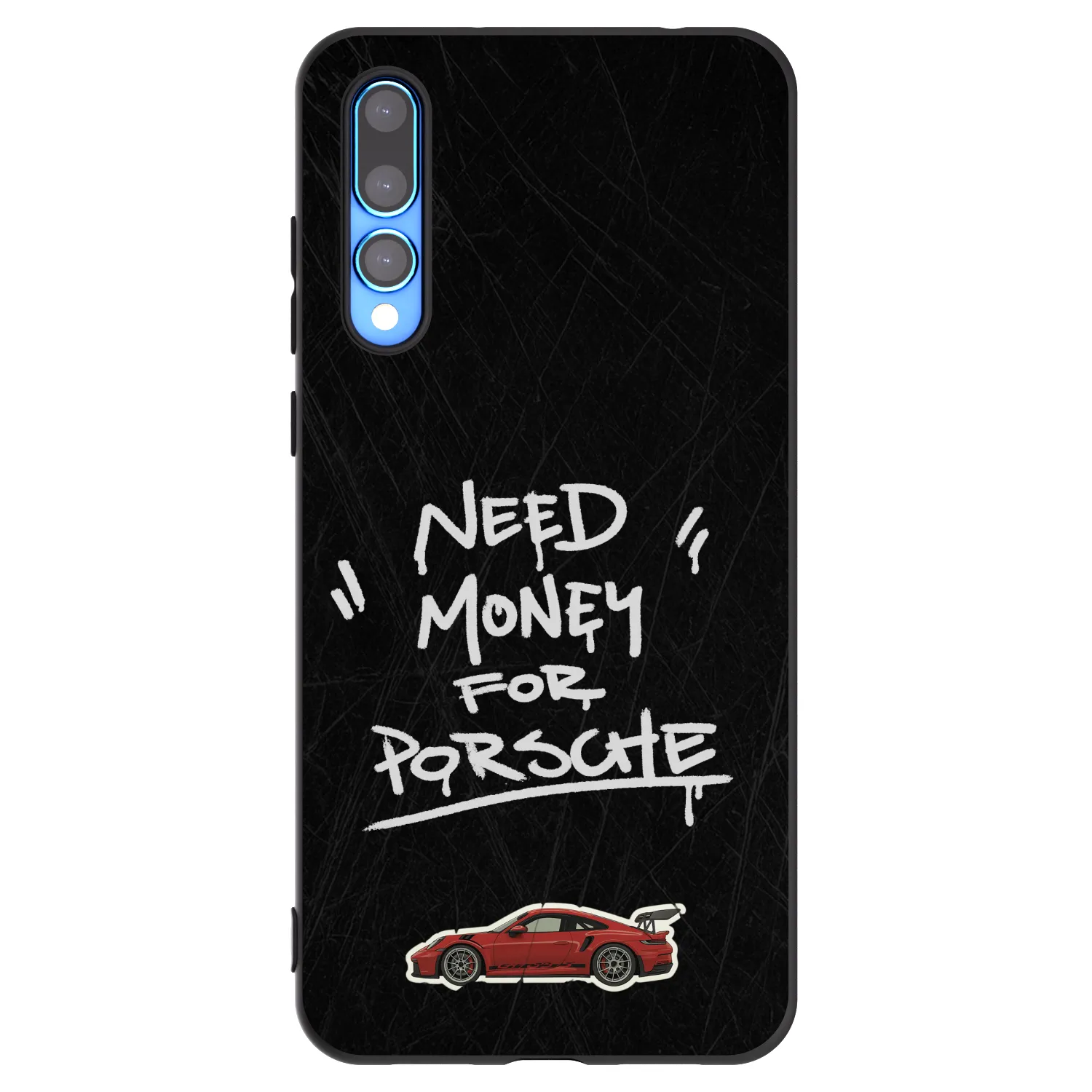 Picasee crna silikonska maskica za Huawei P20 Pro - Dark Racer