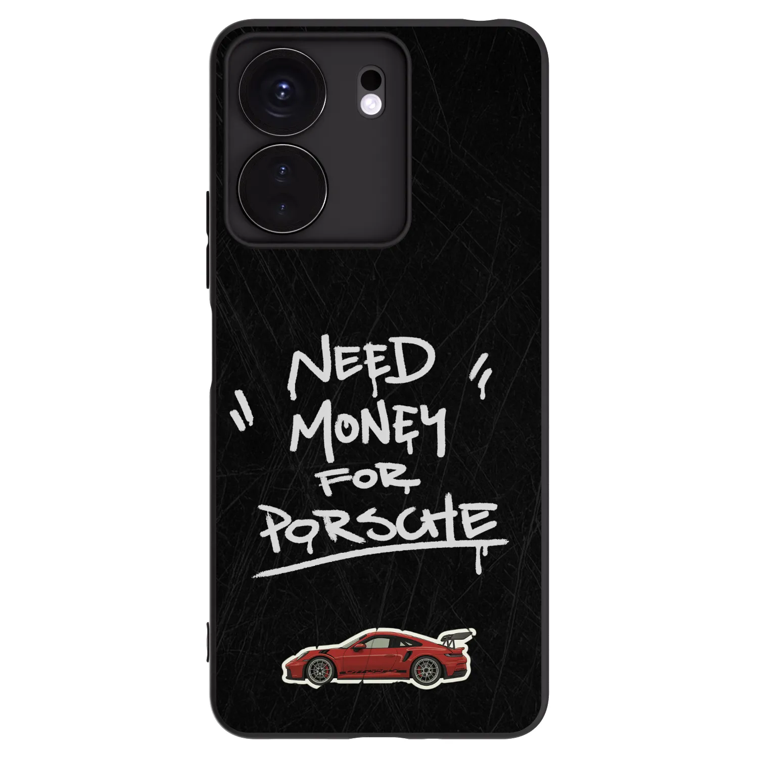 Picasee crna silikonska maskica za Xiaomi Redmi 13C 4G - Dark Racer