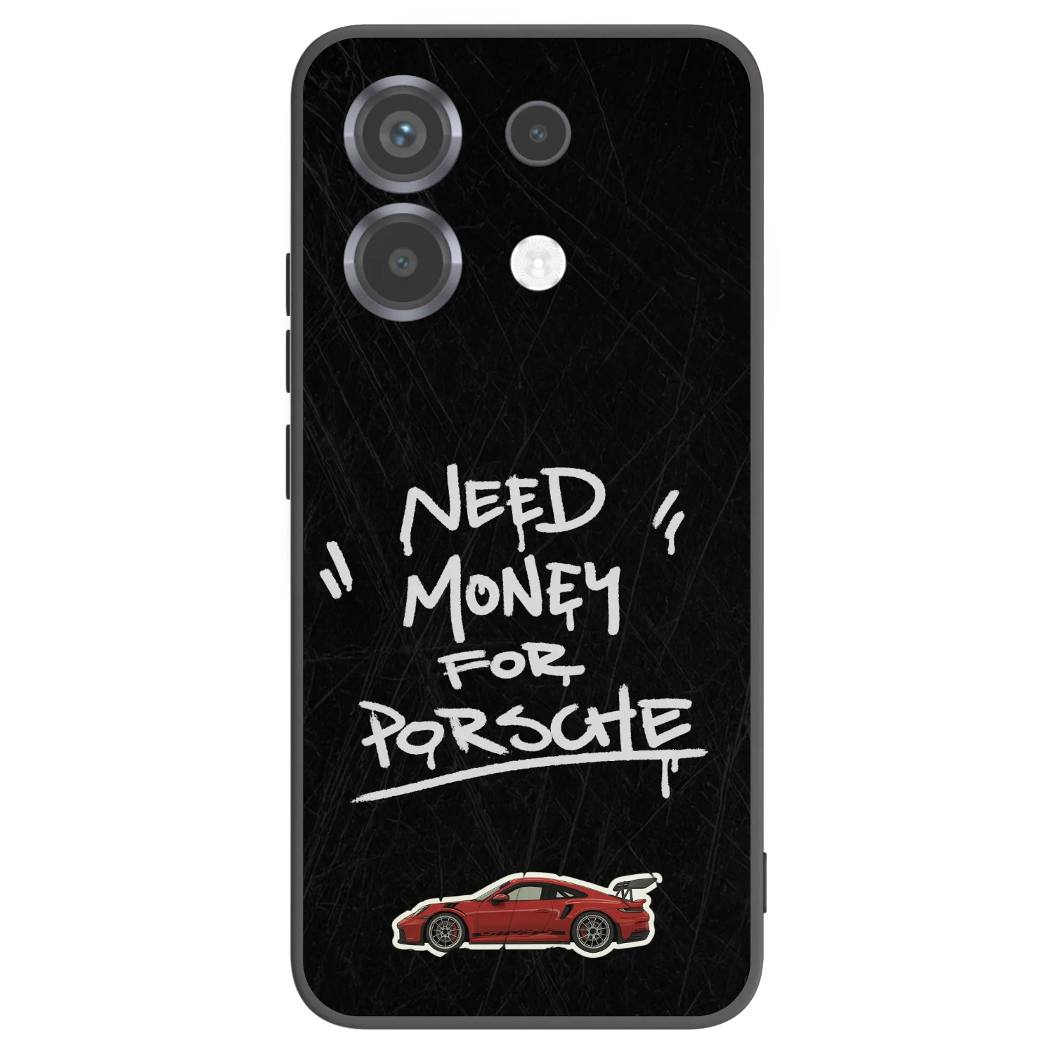 Picasee crna silikonska maskica za Xiaomi Poco X6 - Dark Racer