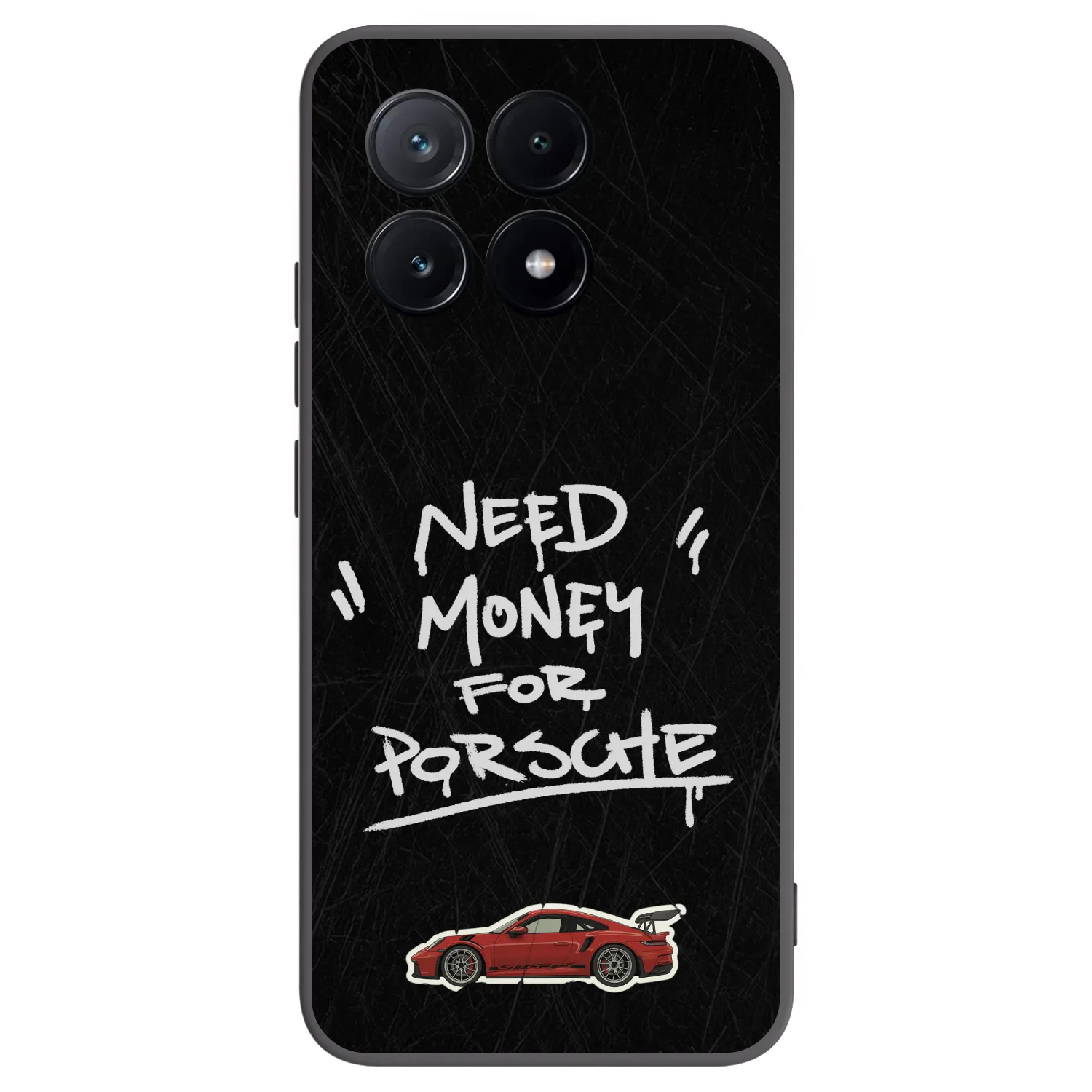 Picasee crna silikonska maskica za Xiaomi Poco X6 Pro - Dark Racer