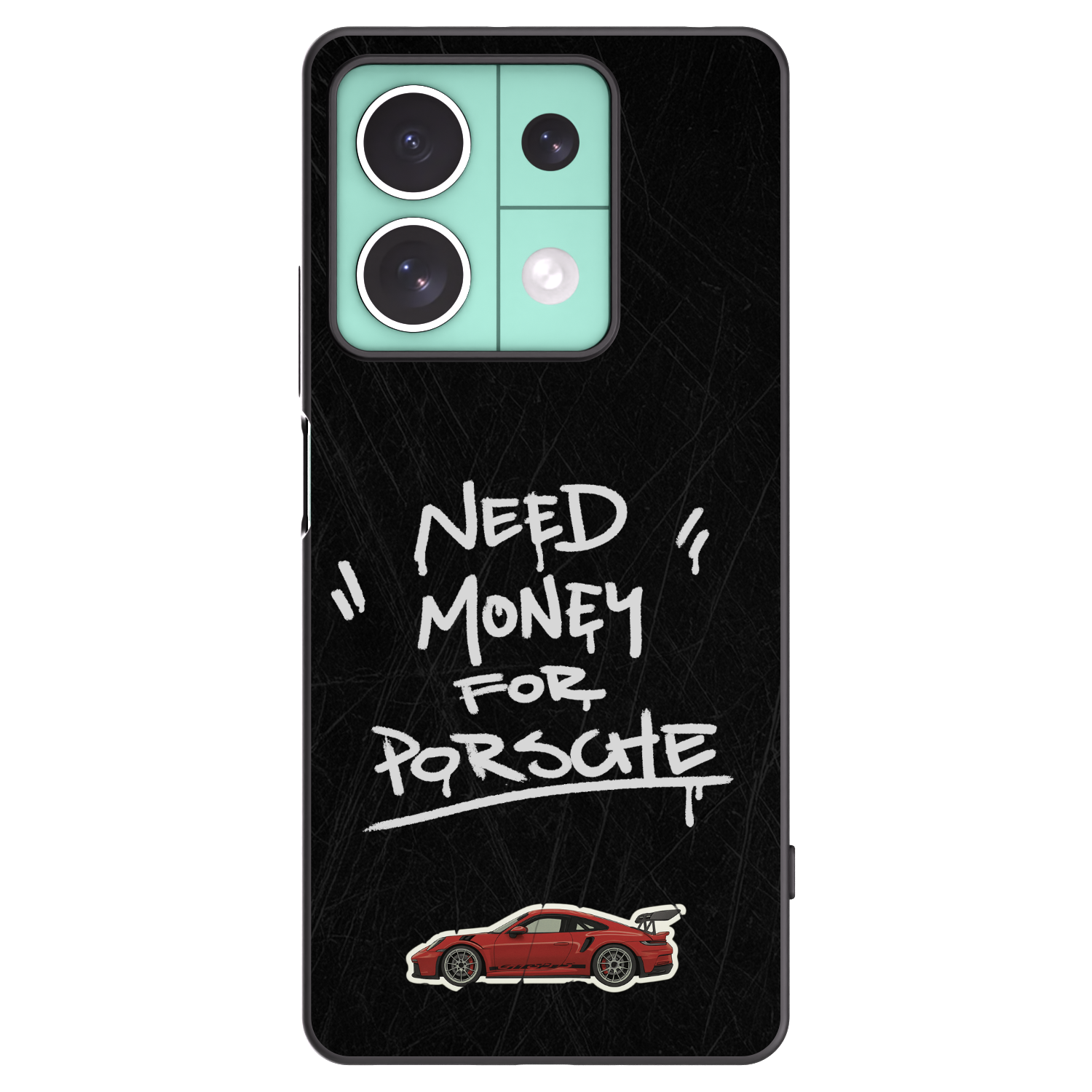 Picasee crna silikonska maskica za Xiaomi Redmi Note 13 5G - Dark Racer