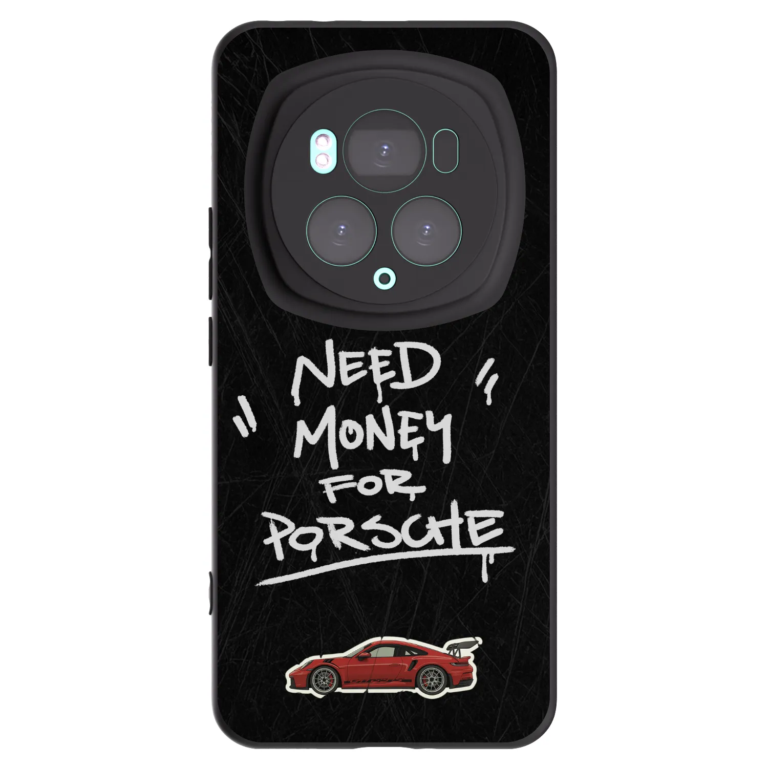 Picasee crna silikonska maskica za Honor Magic6 Pro - Dark Racer