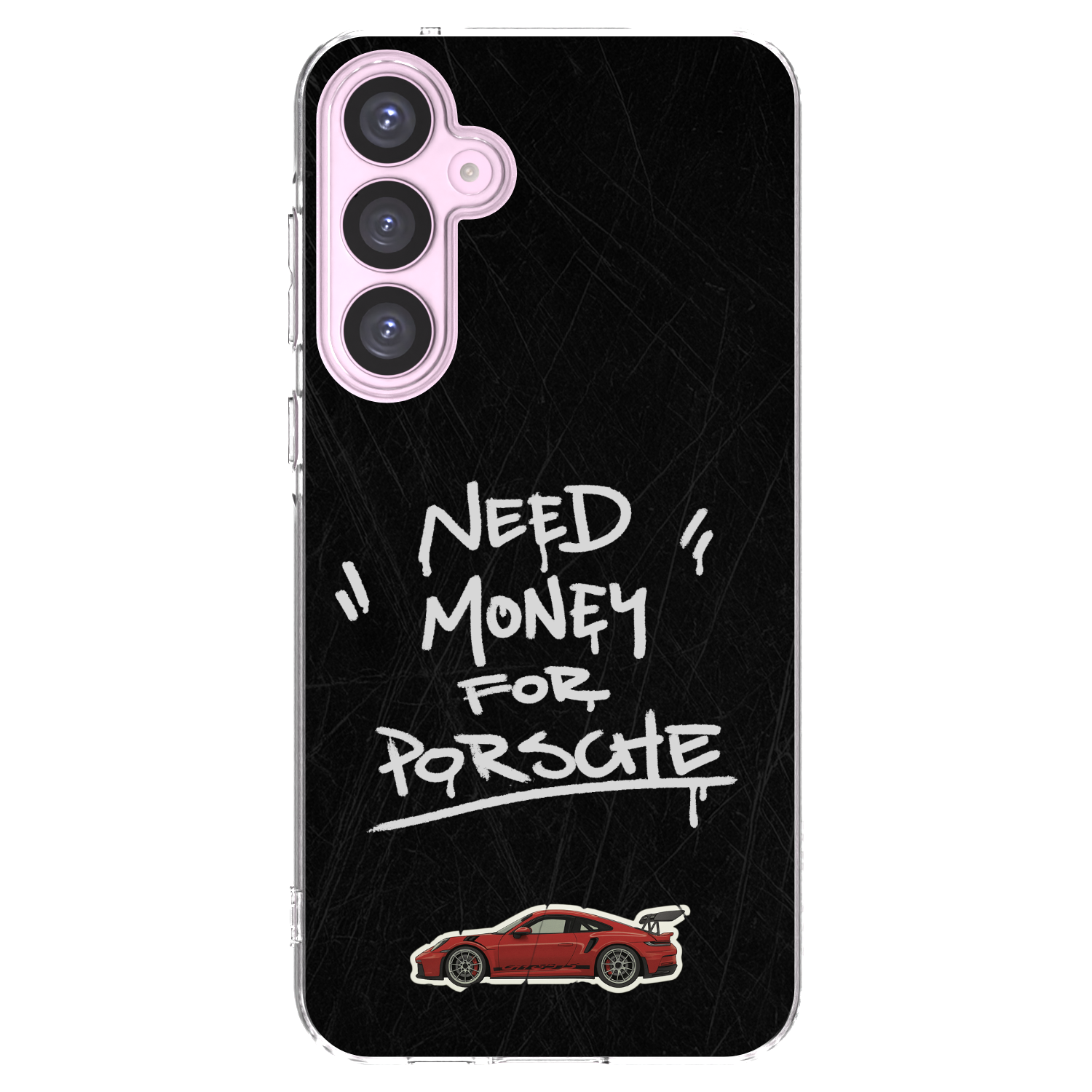 Picasee silikonska prozirna maskica za Samsung Galaxy A55 5G A556B - Dark Racer