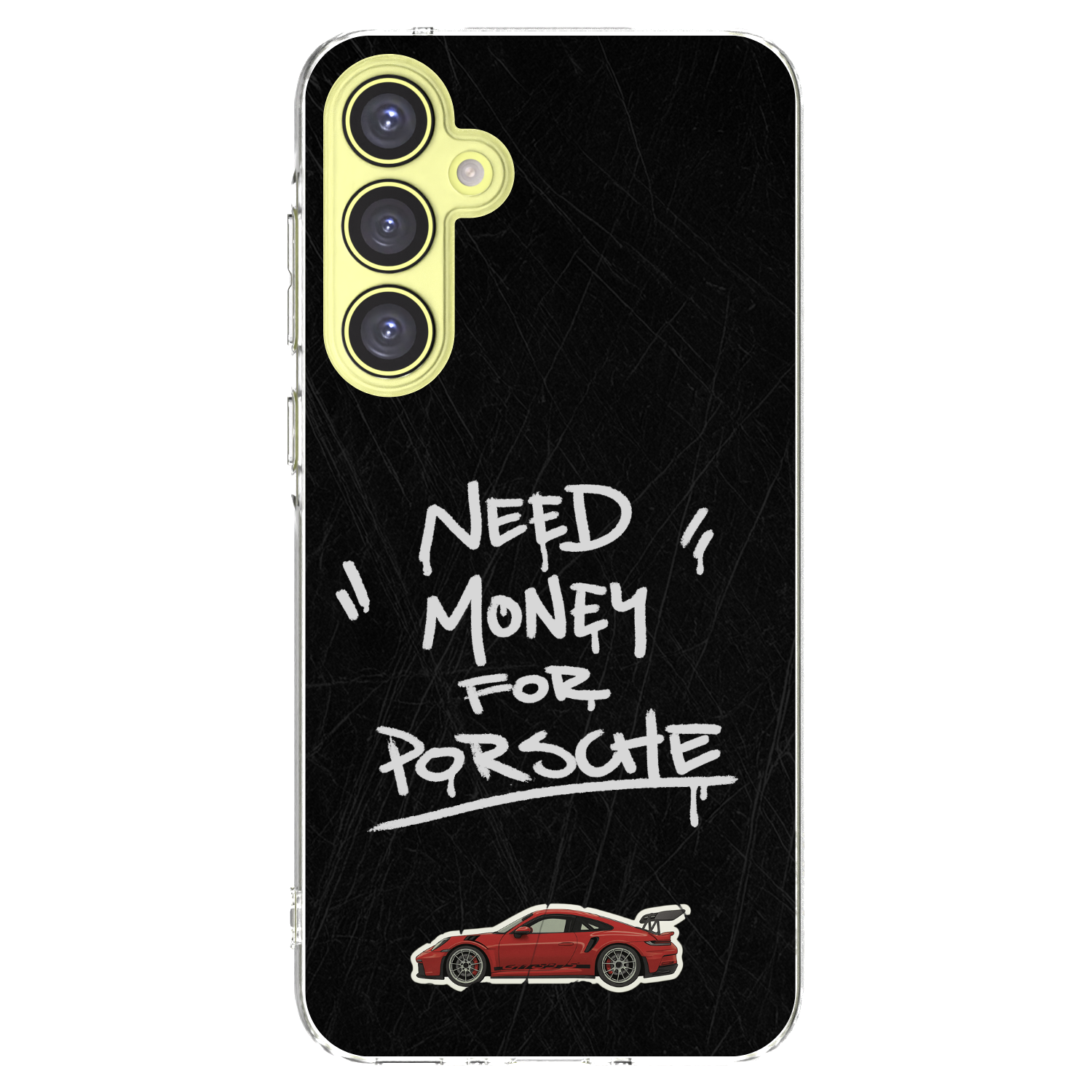 Picasee silikonska prozirna maskica za Samsung Galaxy A35 5G A356B - Dark Racer