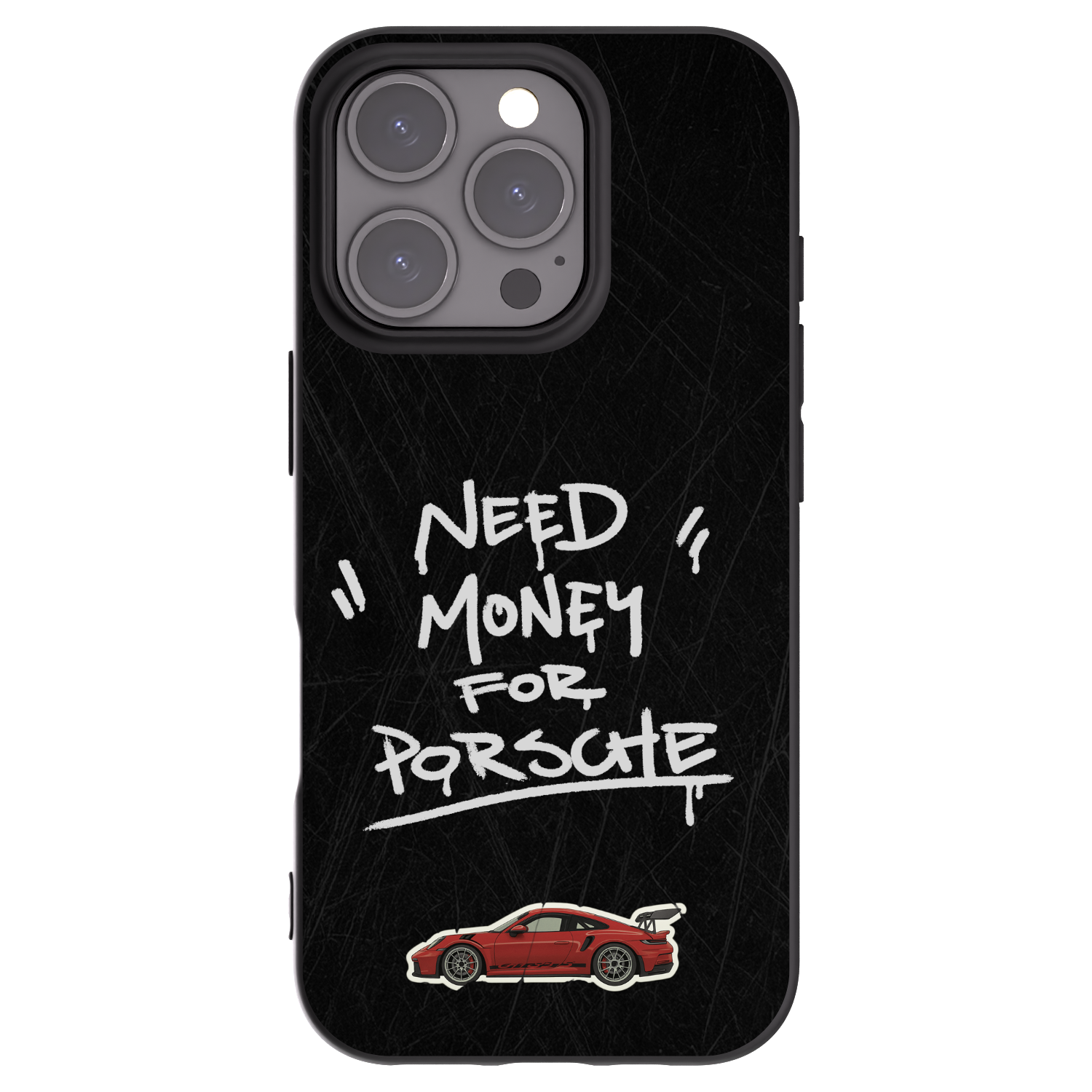 Picasee crna silikonska maskica za Apple iPhone 16 Pro - Dark Racer