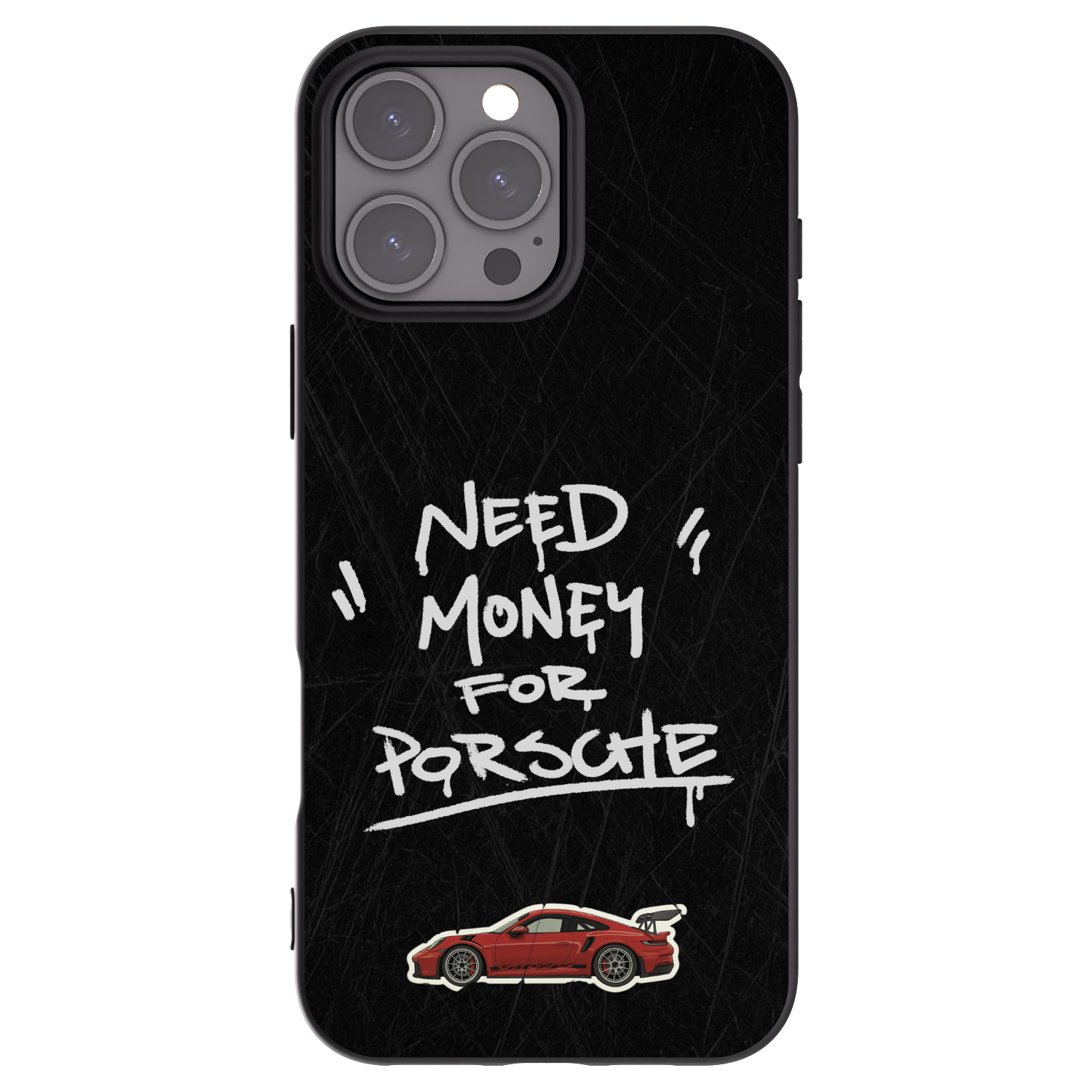 Picasee crna silikonska maskica za Apple iPhone 16 Pro Max - Dark Racer