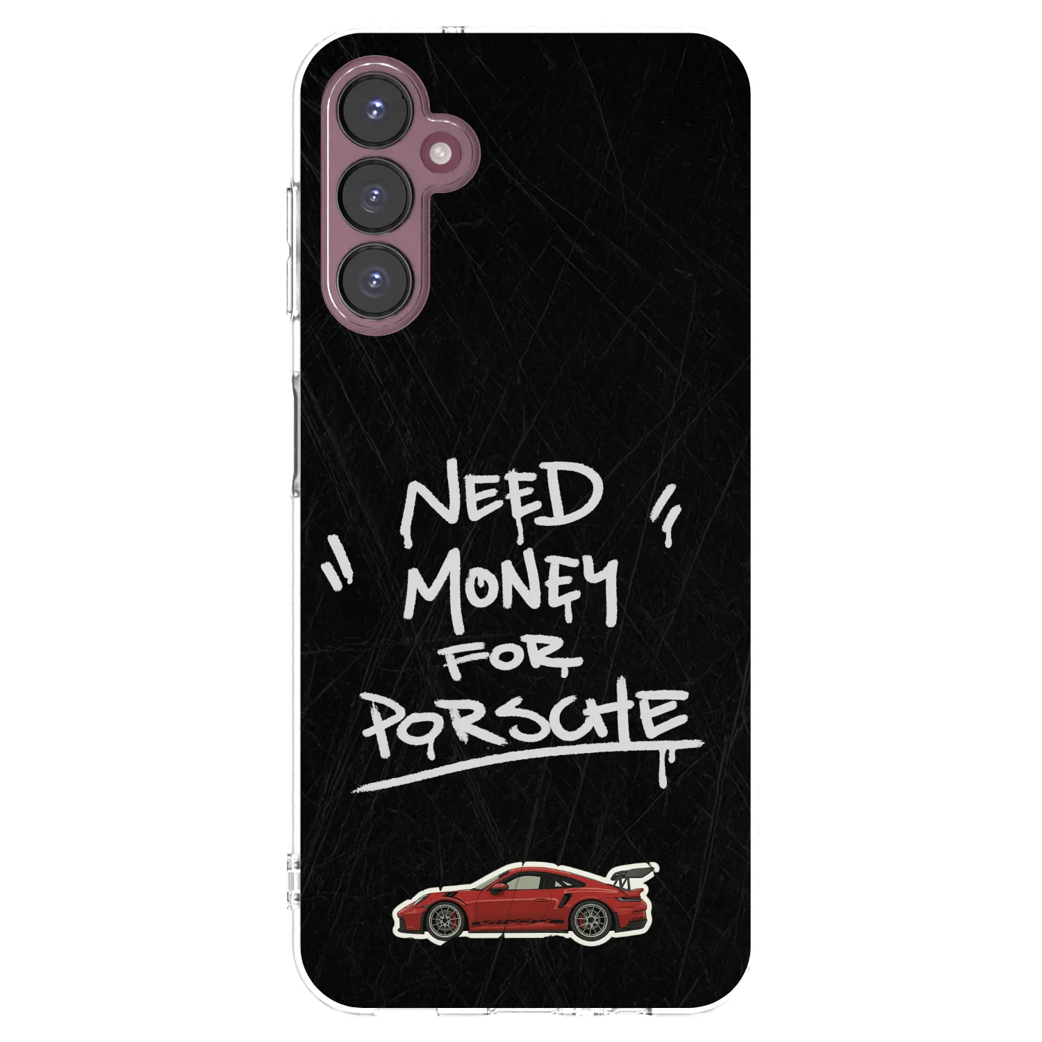 Picasee silikonska prozirna maskica za Samsung Galaxy A05s A057G - Dark Racer