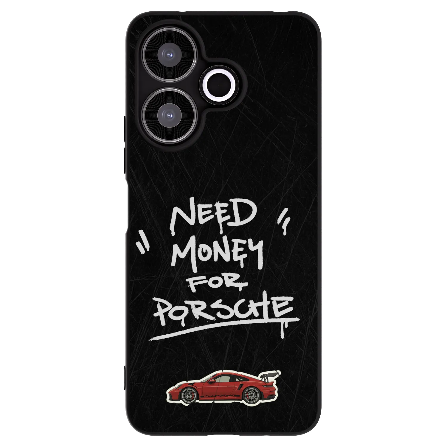 Picasee crna silikonska maskica za Xiaomi Redmi 13 4G - Dark Racer