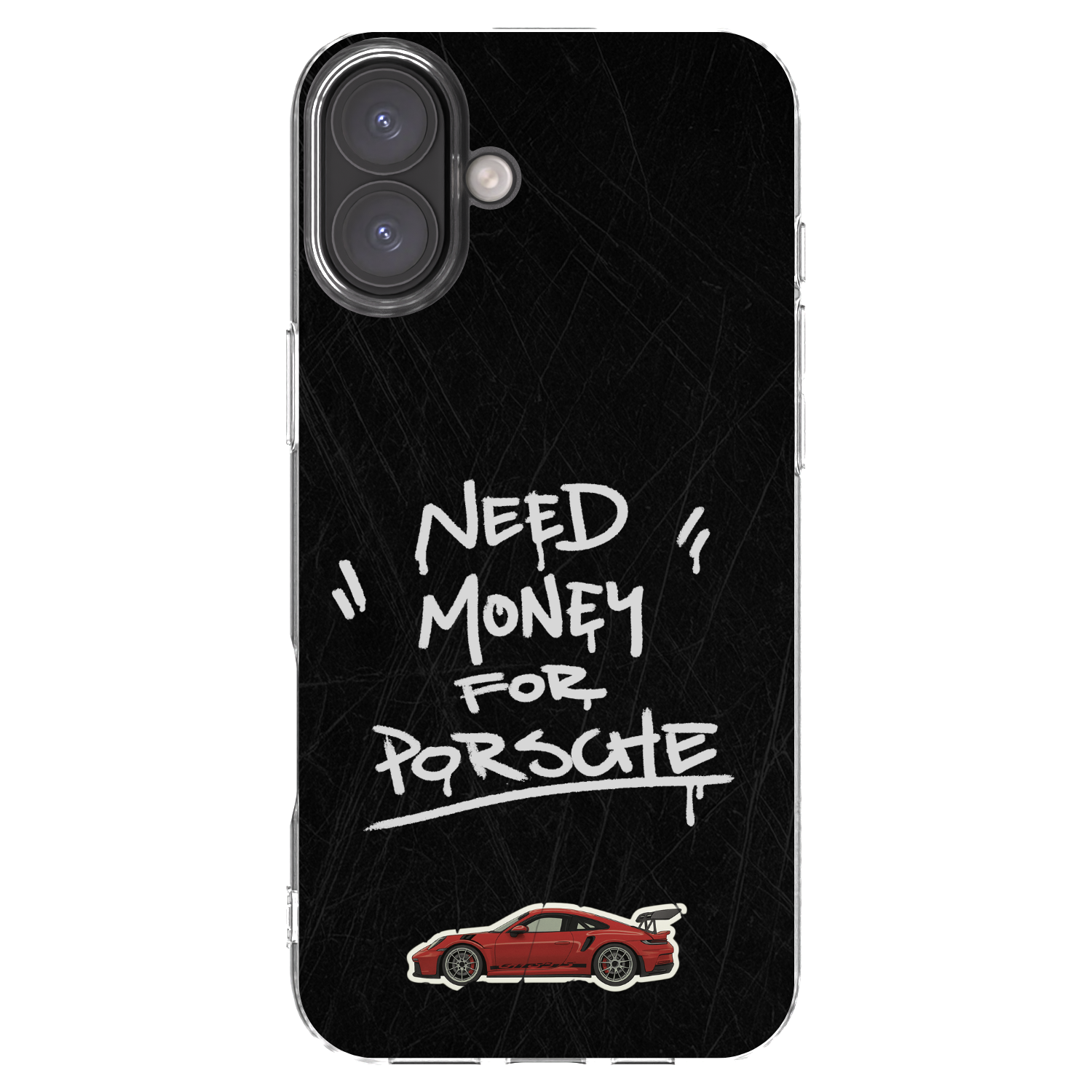 Picasee silikonska prozirna maskica za Apple iPhone 16 Plus - Dark Racer