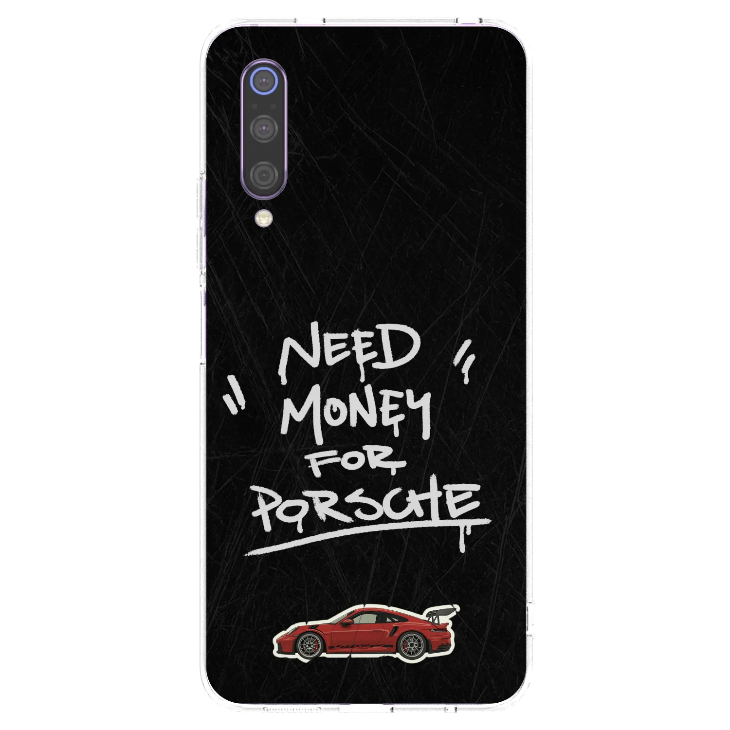 Picasee silikonska prozirna maskica za Xiaomi Mi 9 - Dark Racer
