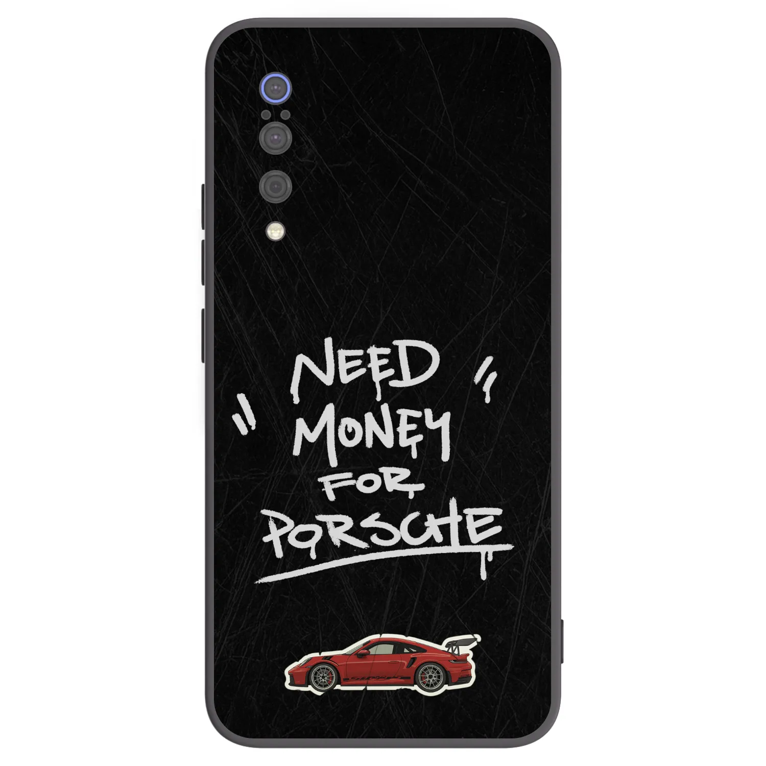 Picasee crna silikonska maskica za Xiaomi Mi 9 - Dark Racer