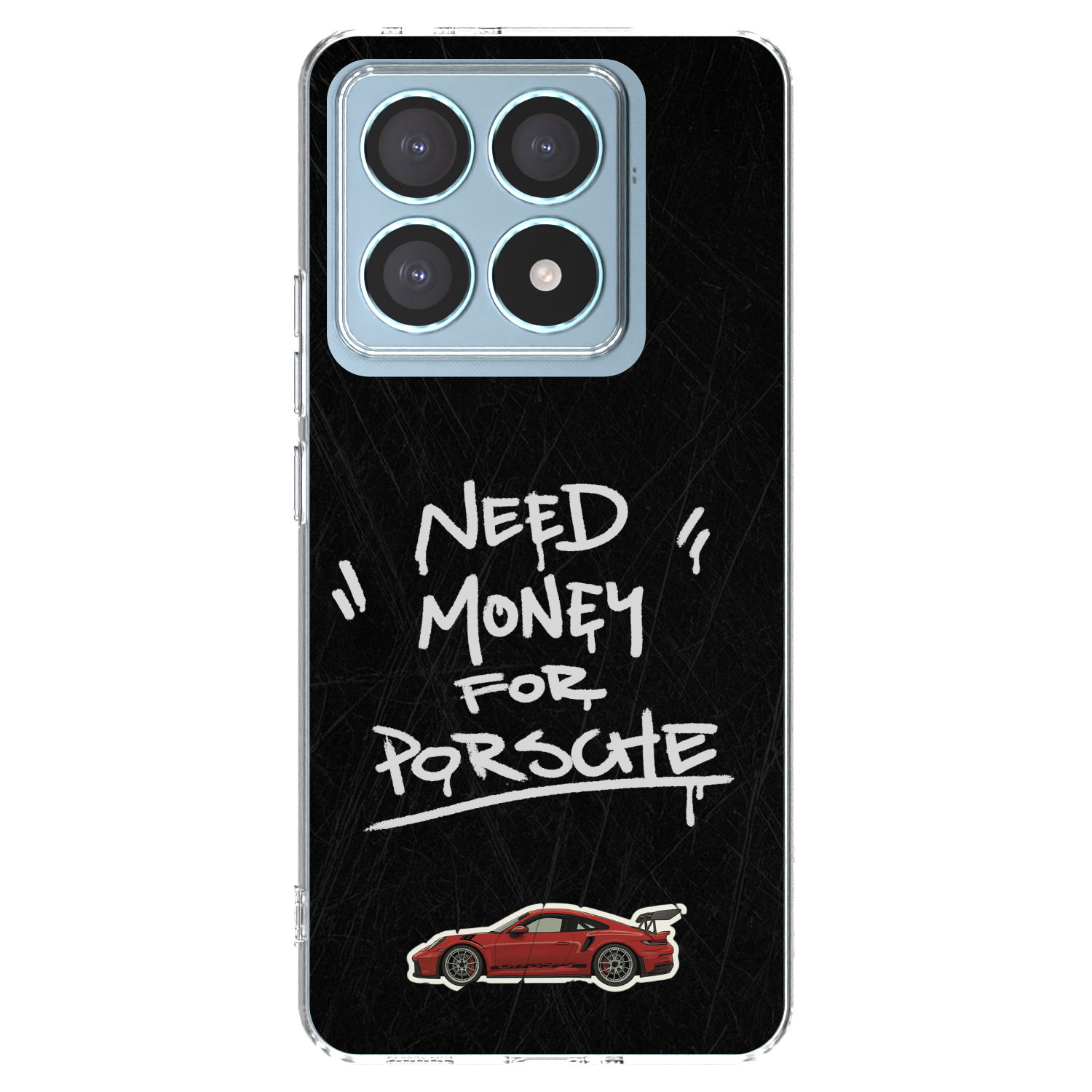 Picasee silikonska prozirna maskica za Xiaomi 14T Pro - Dark Racer