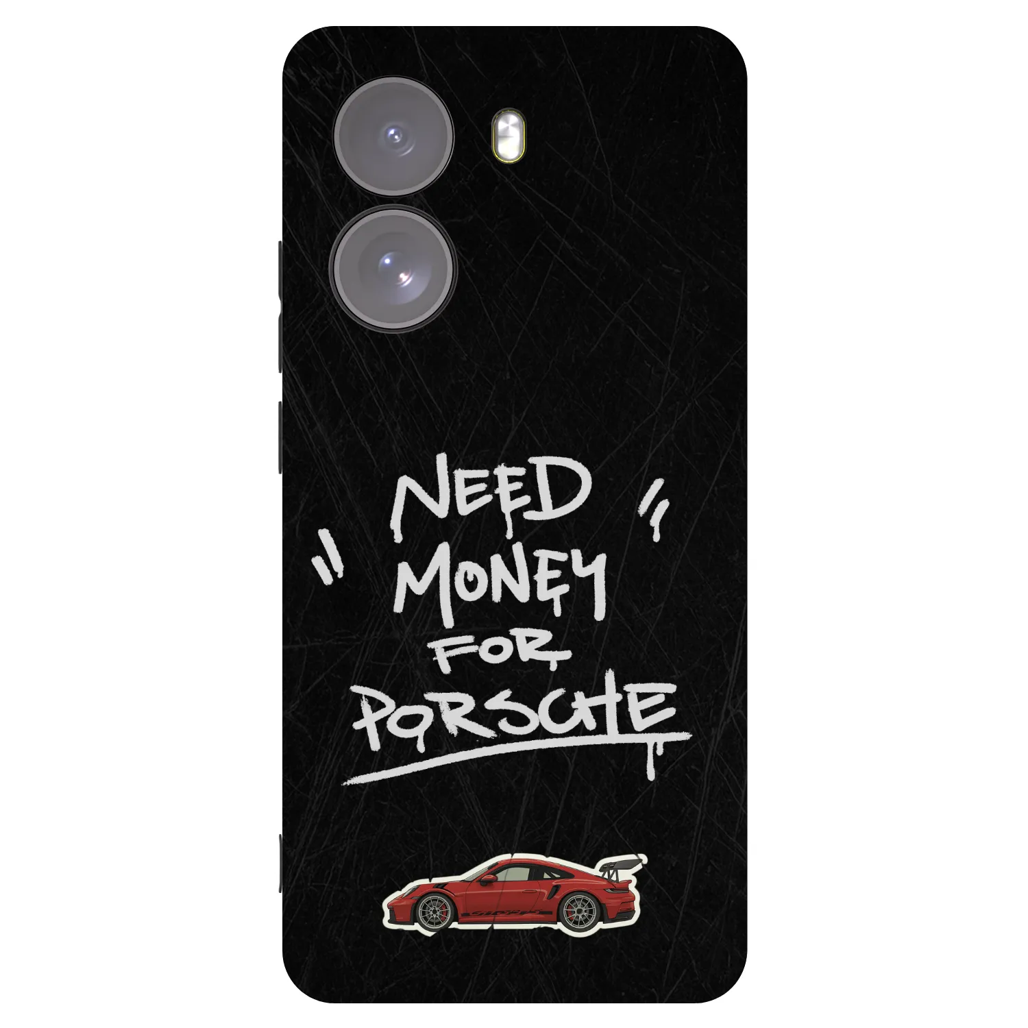 Picasee crna silikonska maskica za Xiaomi Poco X7 - Dark Racer