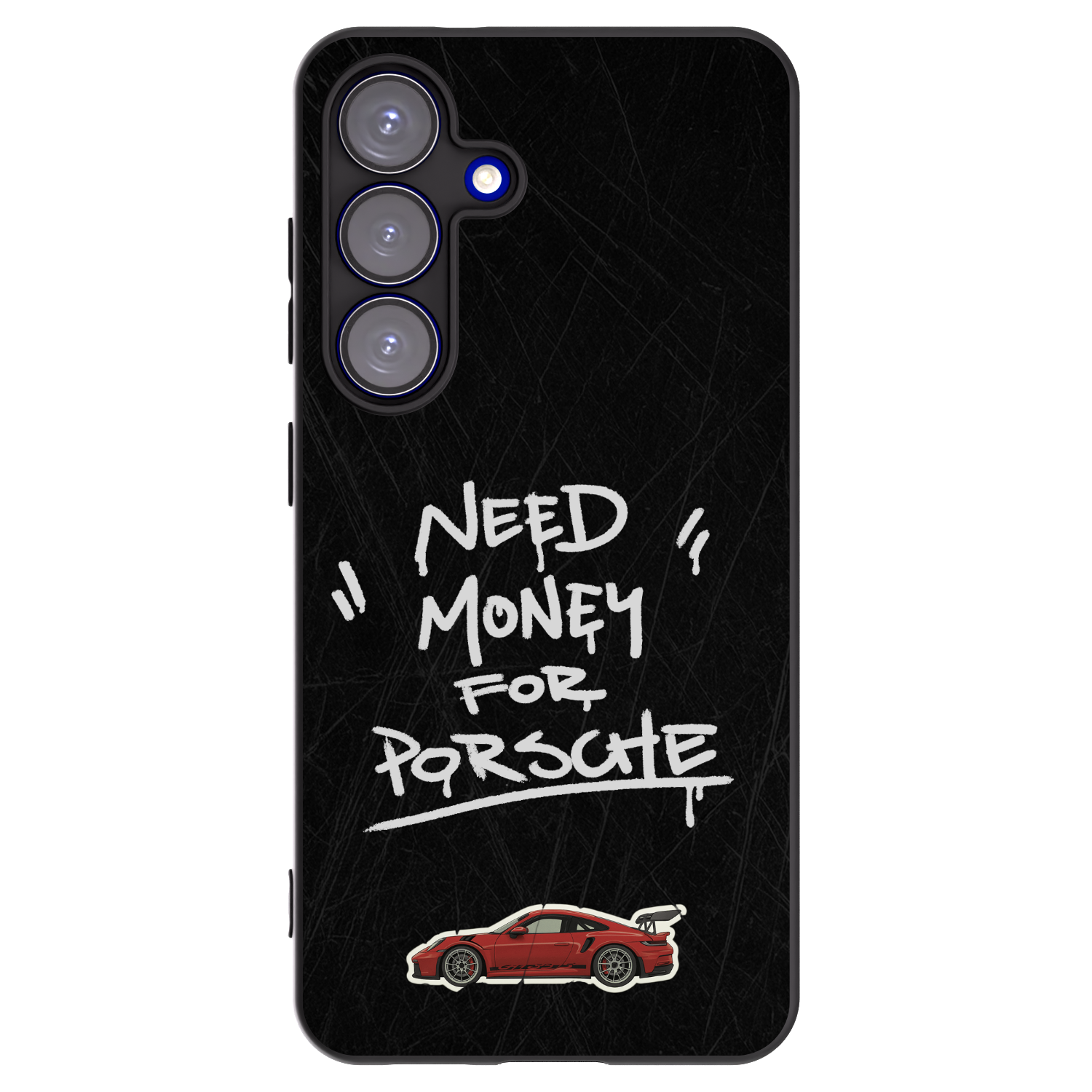 Picasee crna silikonska maskica za Samsung Galaxy S25 5G - Dark Racer
