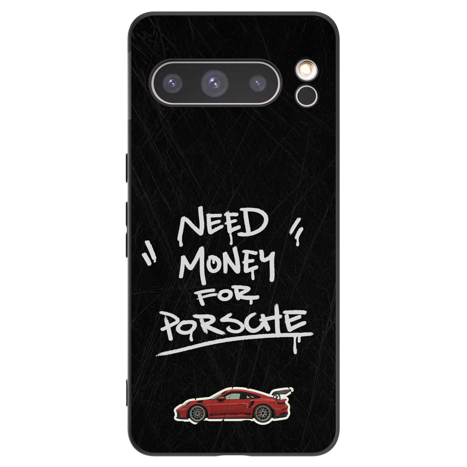 Picasee crna silikonska maskica za Google Pixel 8 Pro - Dark Racer