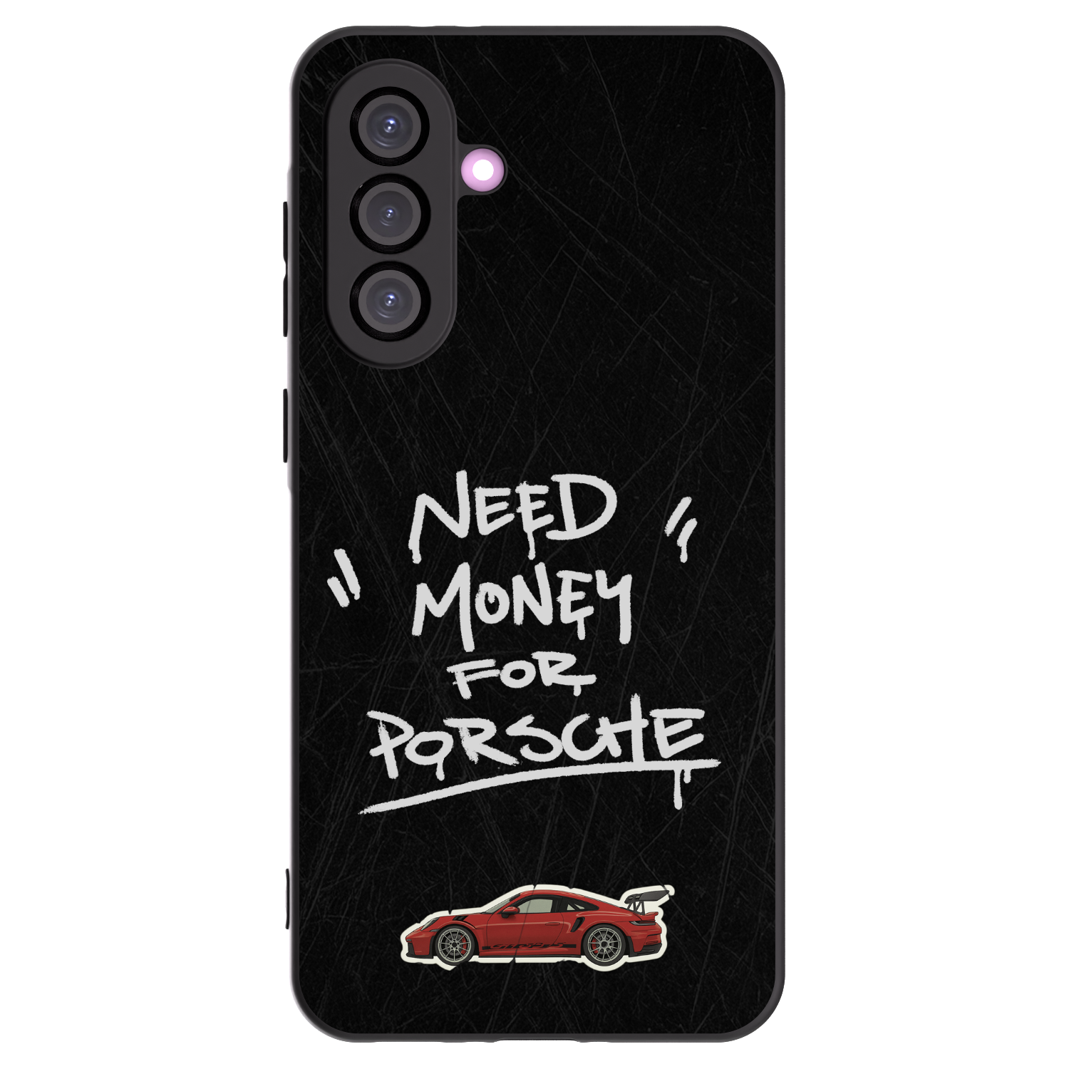 Picasee crna silikonska maskica za Samsung Galaxy A36 5G - Dark Racer