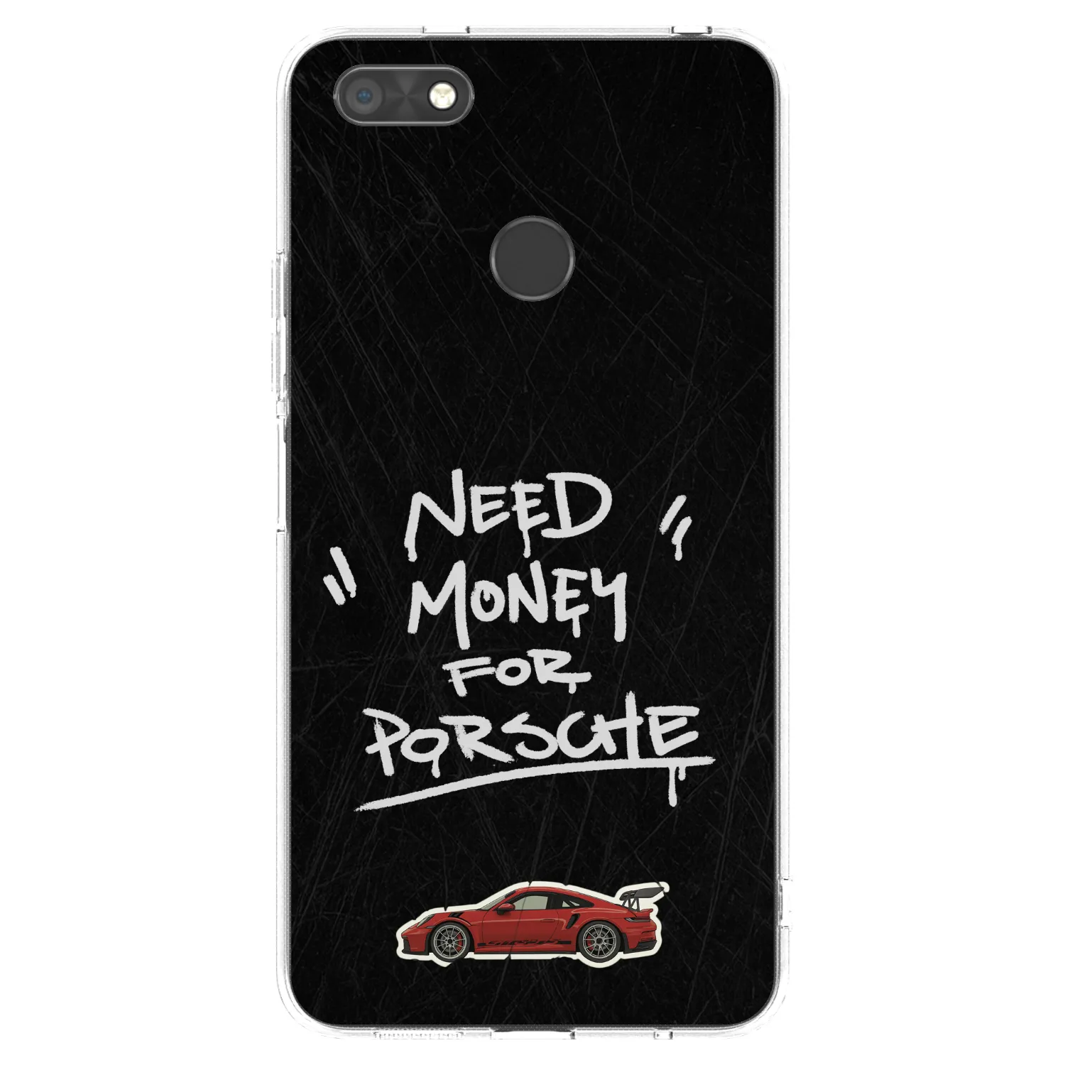 Picasee silikonska prozirna maskica za Huawei P9 Lite Mini - Dark Racer