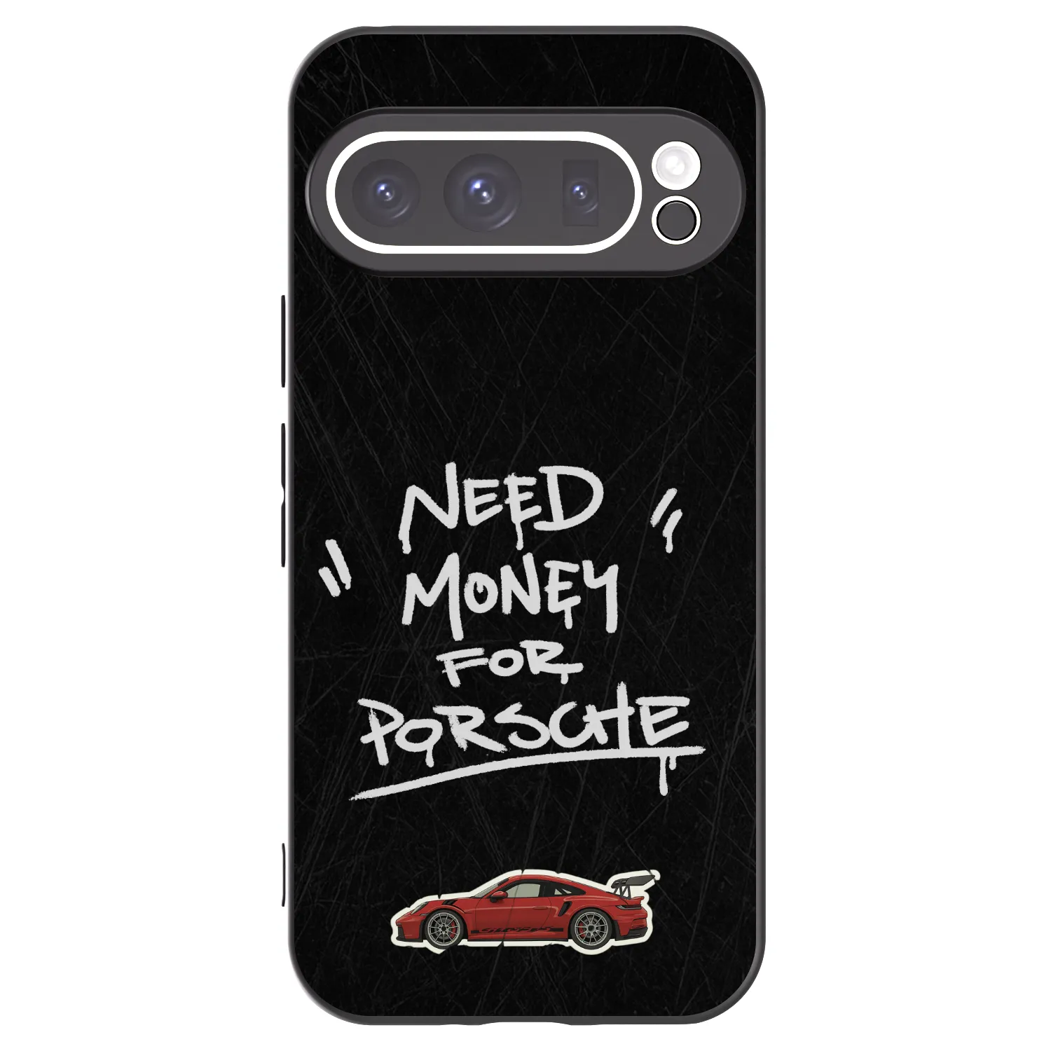 Picasee crna silikonska maskica za Google Pixel 9 Pro - Dark Racer