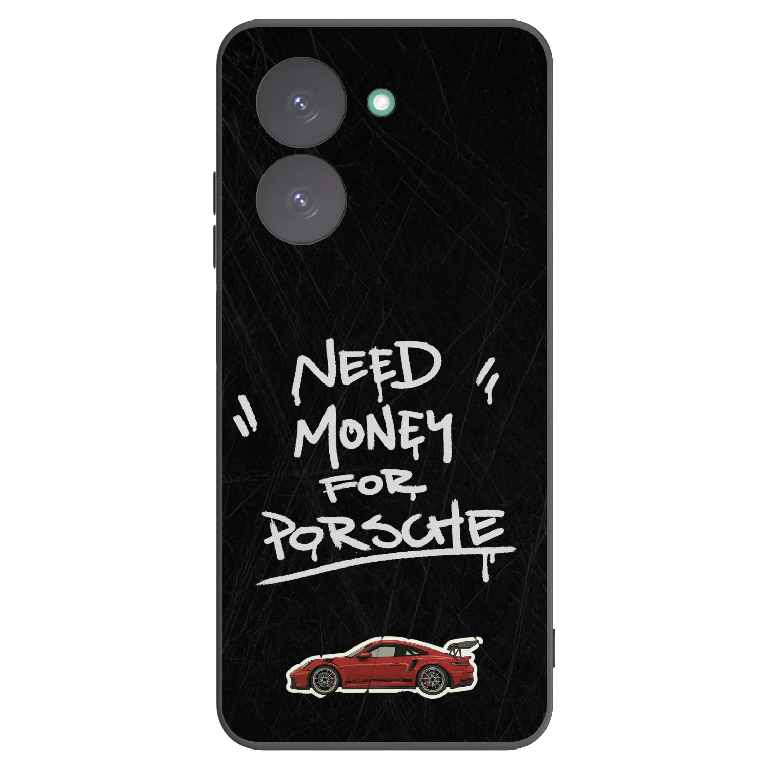 Picasee crna silikonska maskica za Xiaomi Redmi A5 - Dark Racer
