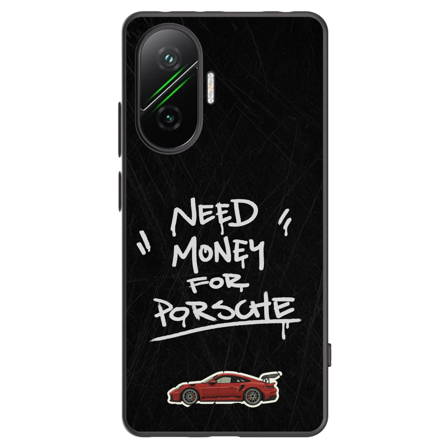 Picasee crna silikonska maskica za Xiaomi Poco F7 Pro 5G - Dark Racer