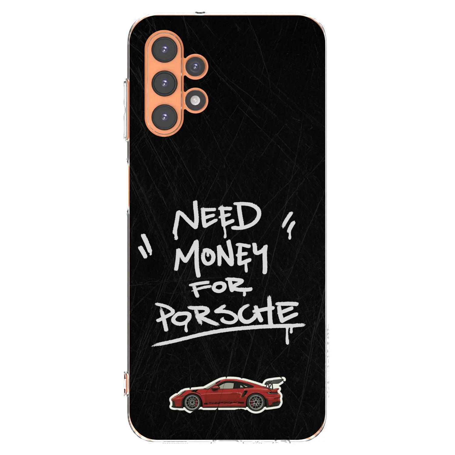 Picasee silikonska prozirna maskica za Samsung Galaxy A13 5G - Dark Racer