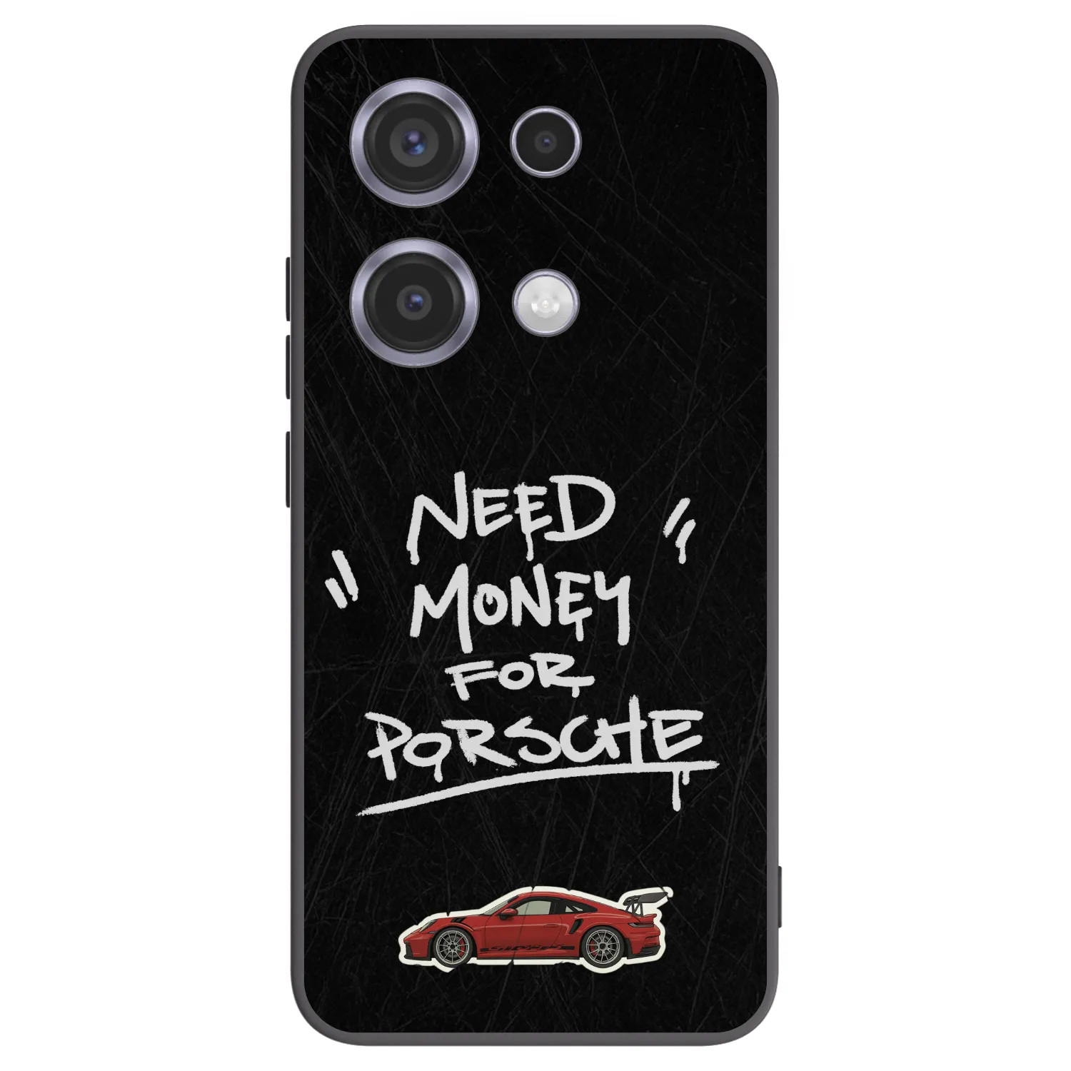 Picasee crna silikonska maskica za Xiaomi Redmi Note 14S - Dark Racer