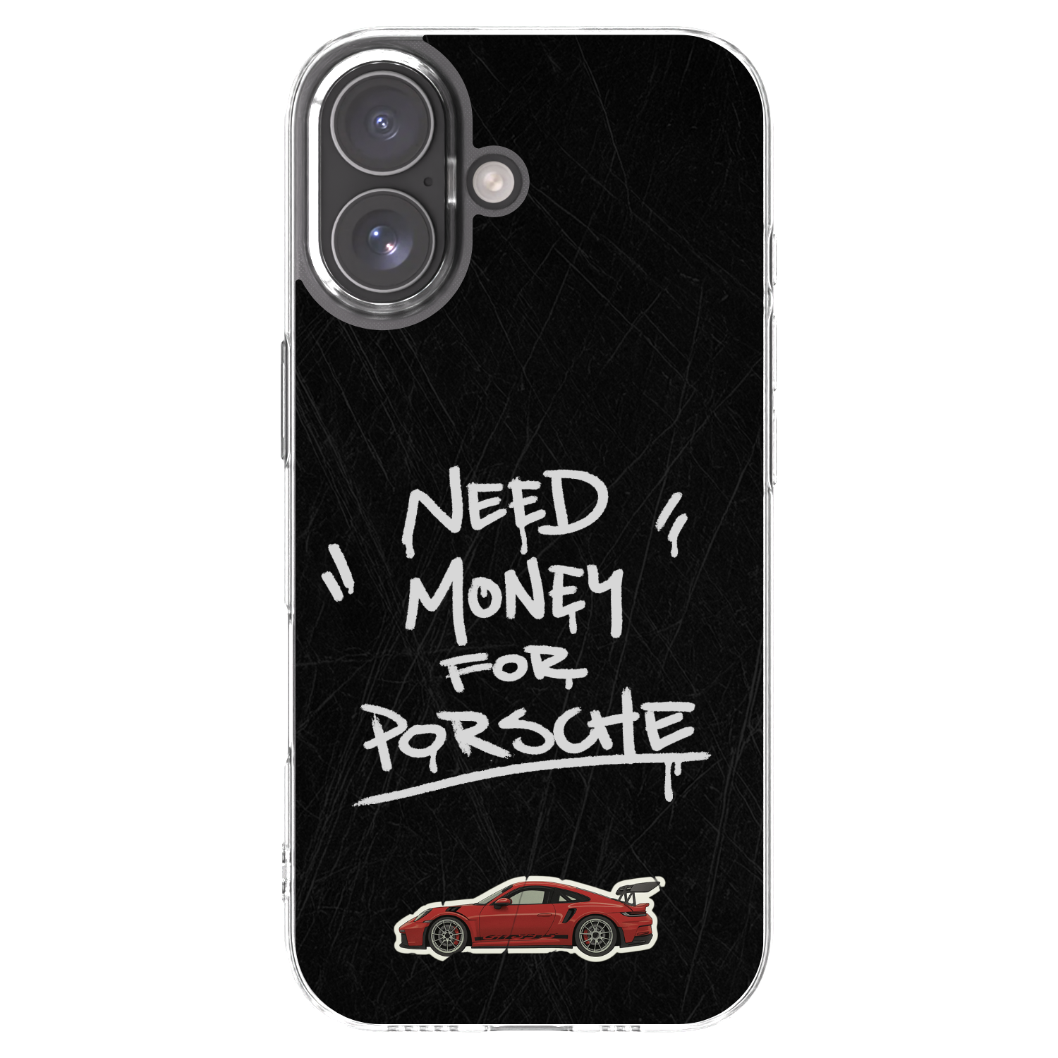 Picasee silikonska prozirna maskica za Apple iPhone 17 - Dark Racer