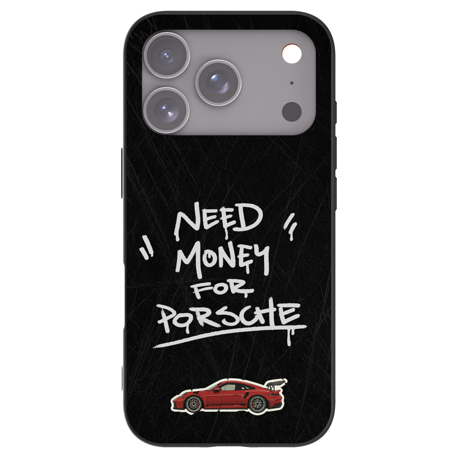 Picasee crna silikonska maskica za Apple iPhone 17 Pro - Dark Racer