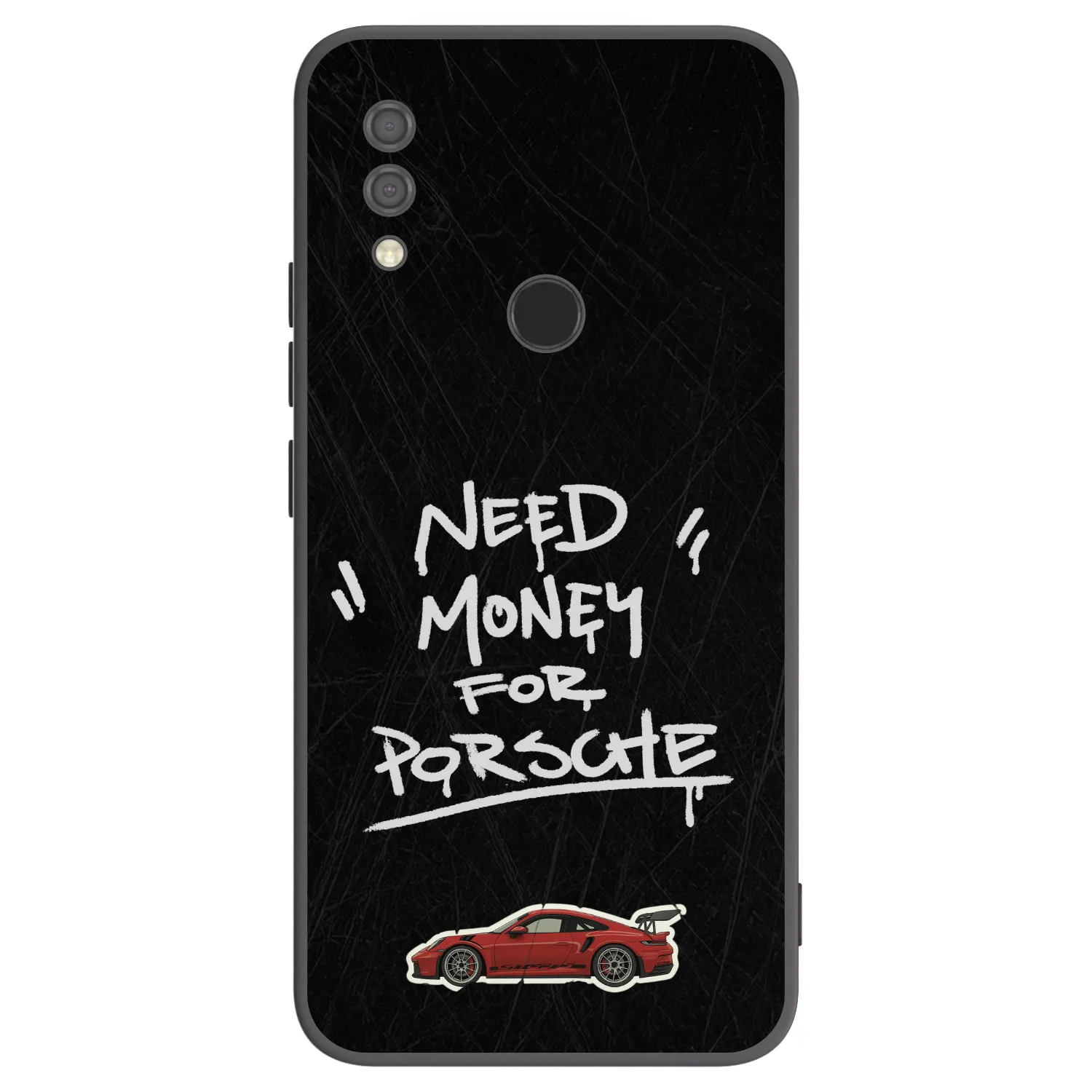Picasee crna silikonska maskica za Xiaomi Redmi 7 - Dark Racer