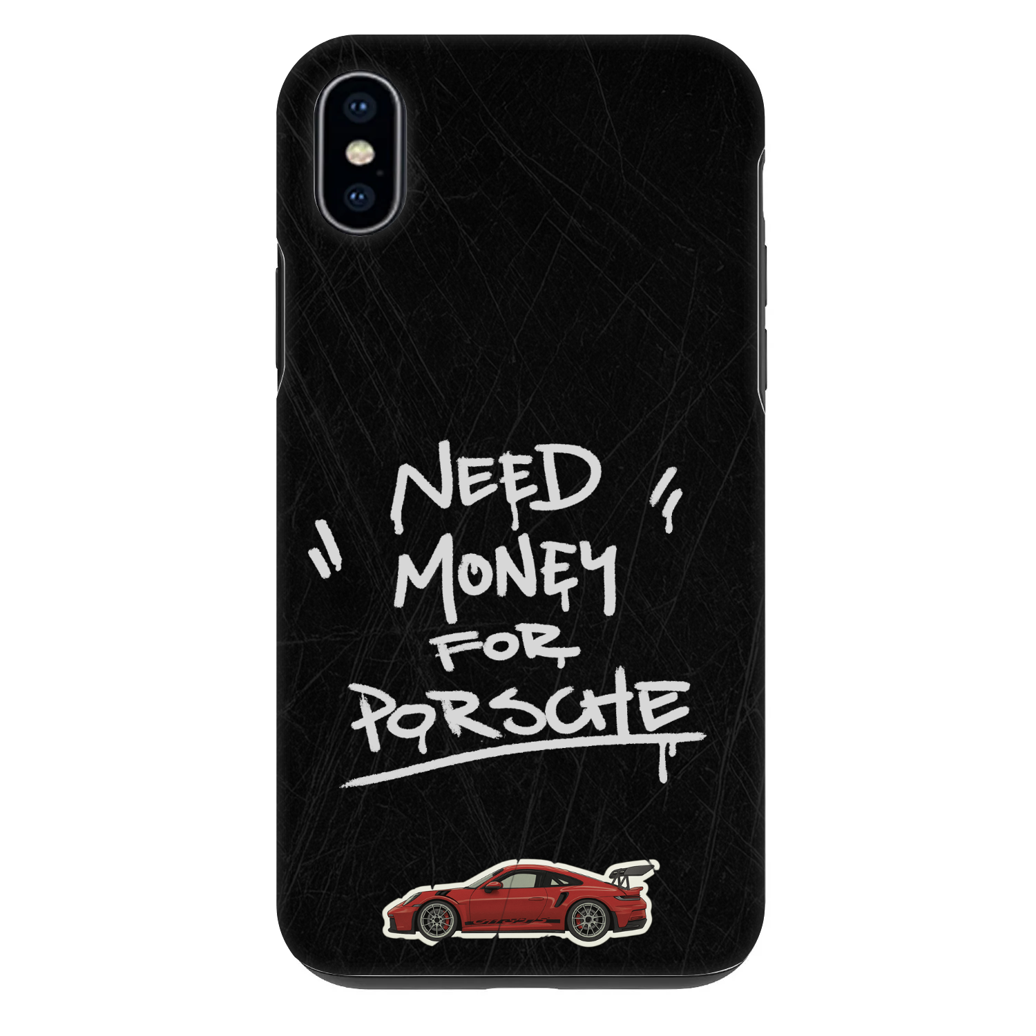 Picasee Fashion Case za Apple iPhone XS Max - Dark Racer