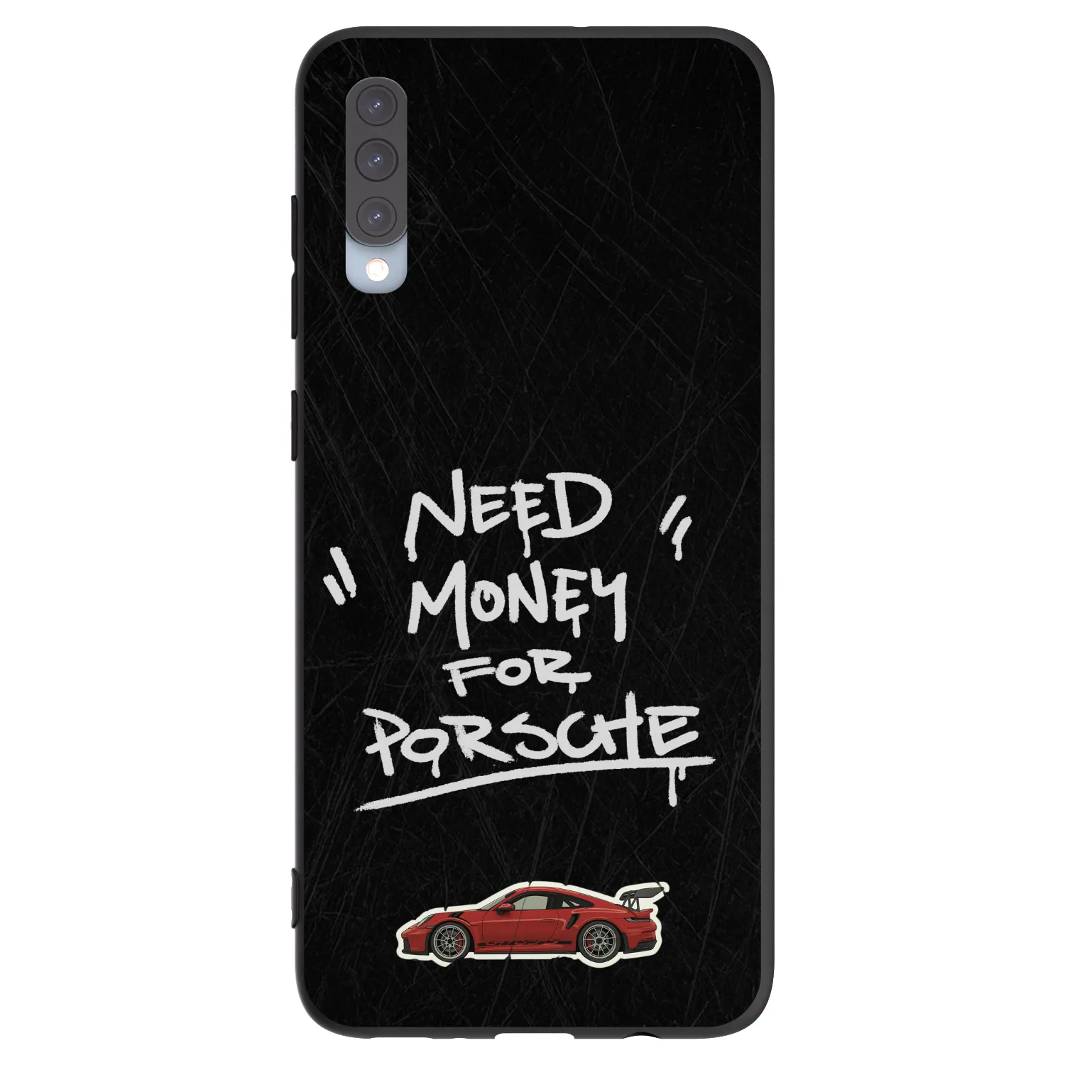 Picasee crna silikonska maskica za Samsung Galaxy A70 A705F - Dark Racer