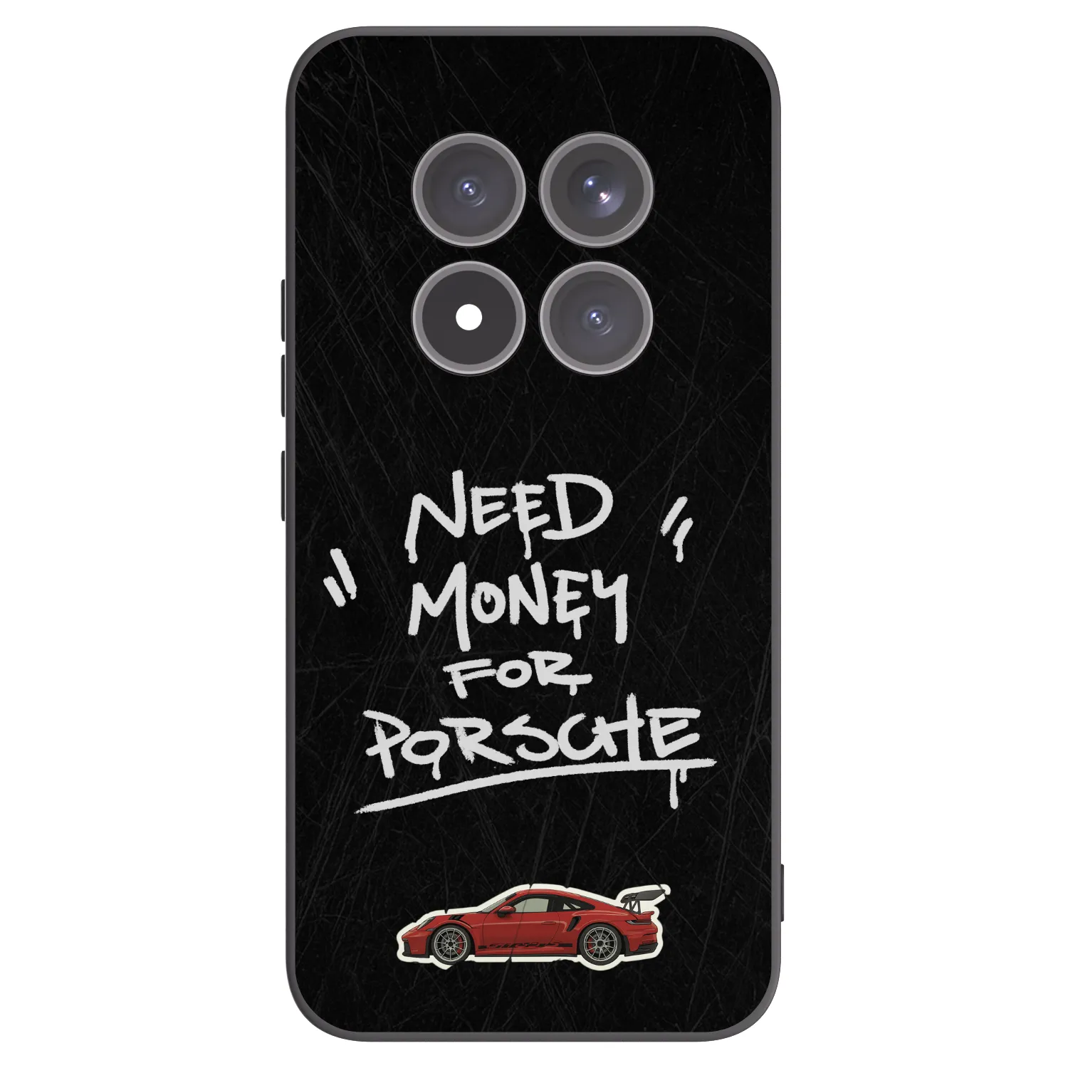 Picasee crna silikonska maskica za Xiaomi Redmi Note 15 Pro+ - Dark Racer