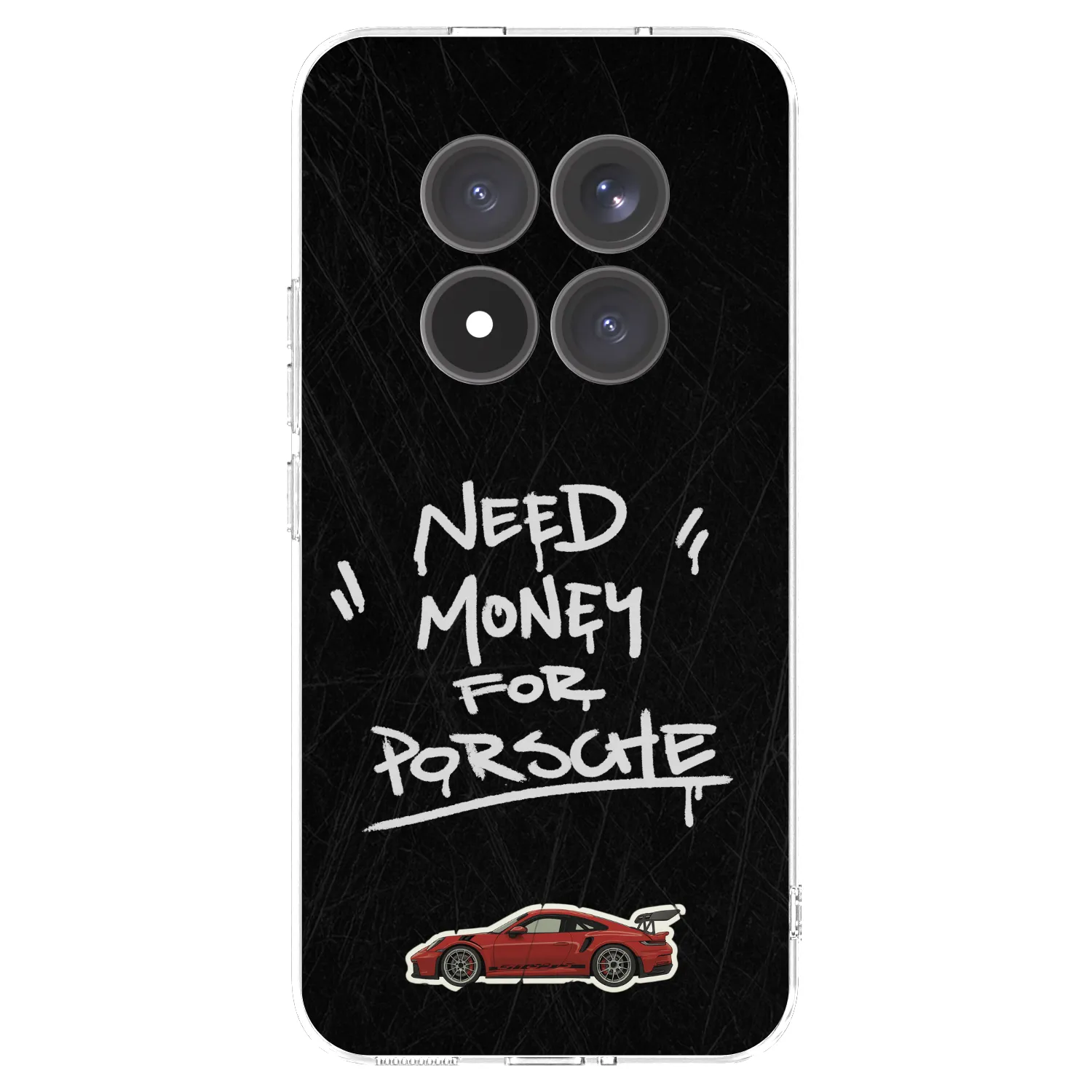 Picasee silikonska prozirna maskica za Xiaomi Redmi Note 15 Pro+ - Dark Racer