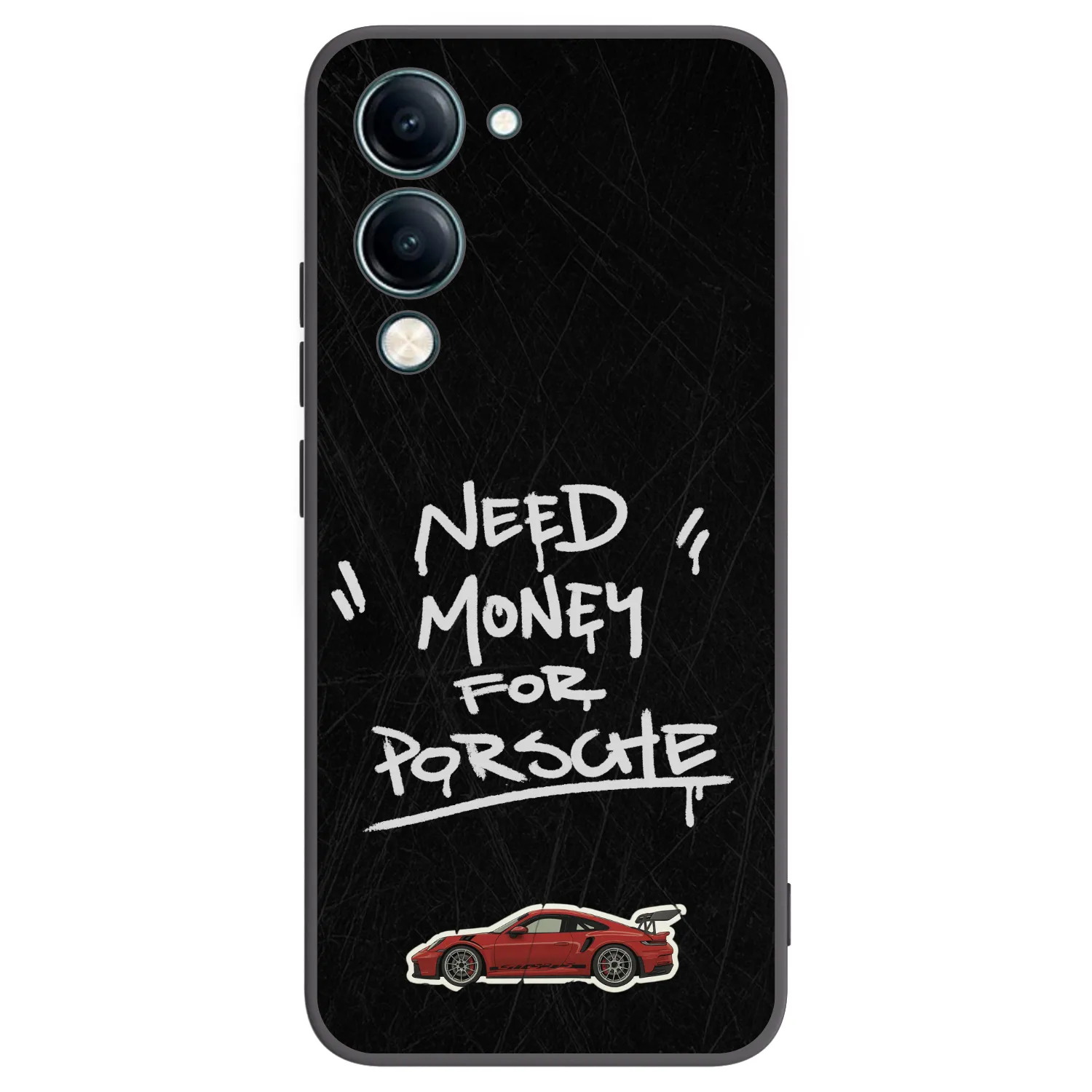 Picasee crna silikonska maskica za Vivo Y29s 5G - Dark Racer