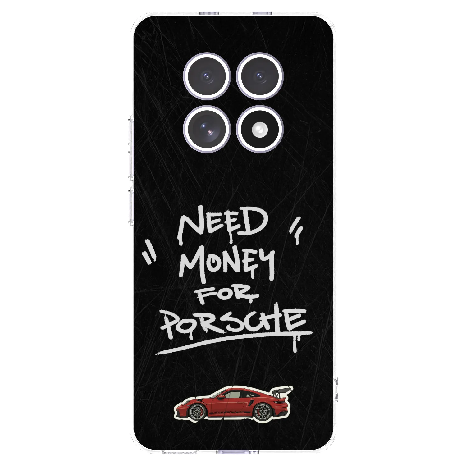 Picasee silikonska prozirna maskica za Xiaomi Redmi Note 15 - Dark Racer